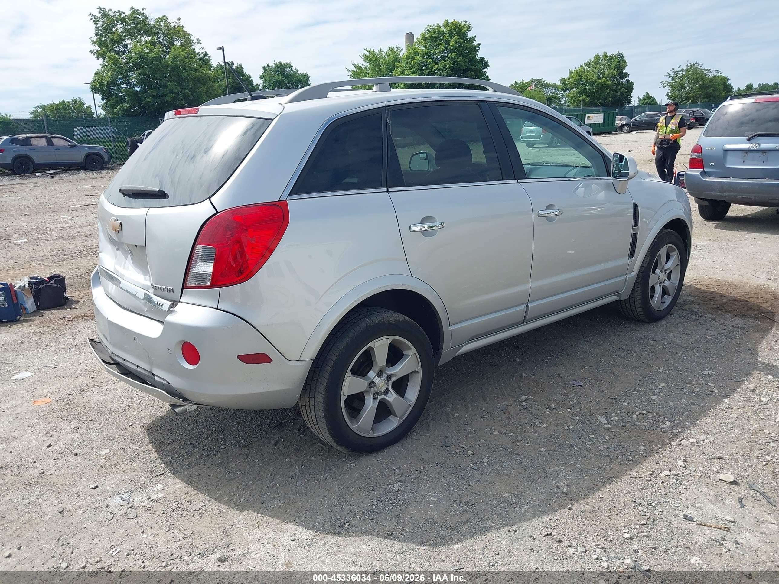 2013 Chevrolet Captiva Sport Ltz Серебряный vin: 3GNAL4EK7DS554039
