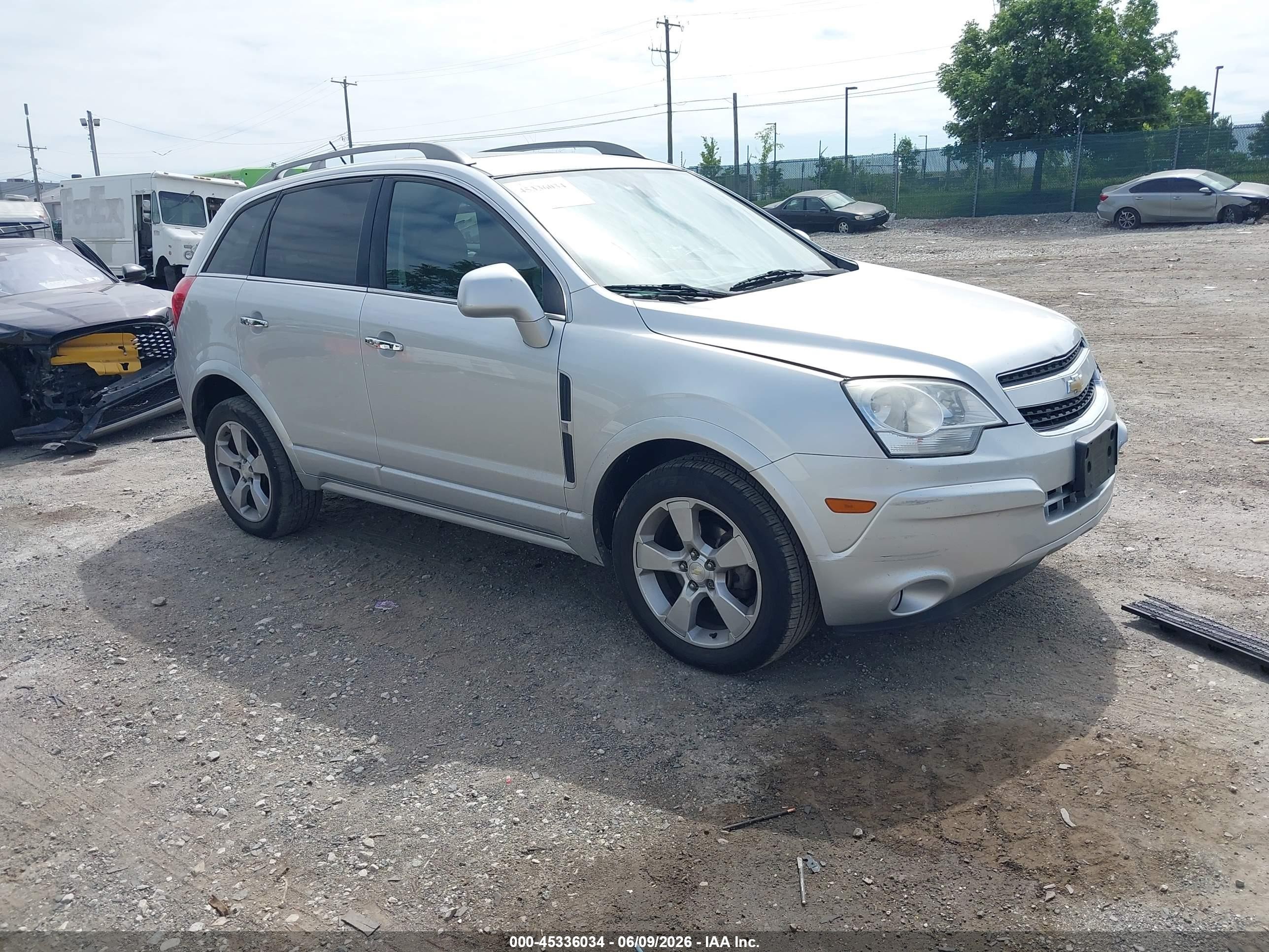 2013 Chevrolet Captiva Sport Ltz Серебряный vin: 3GNAL4EK7DS554039