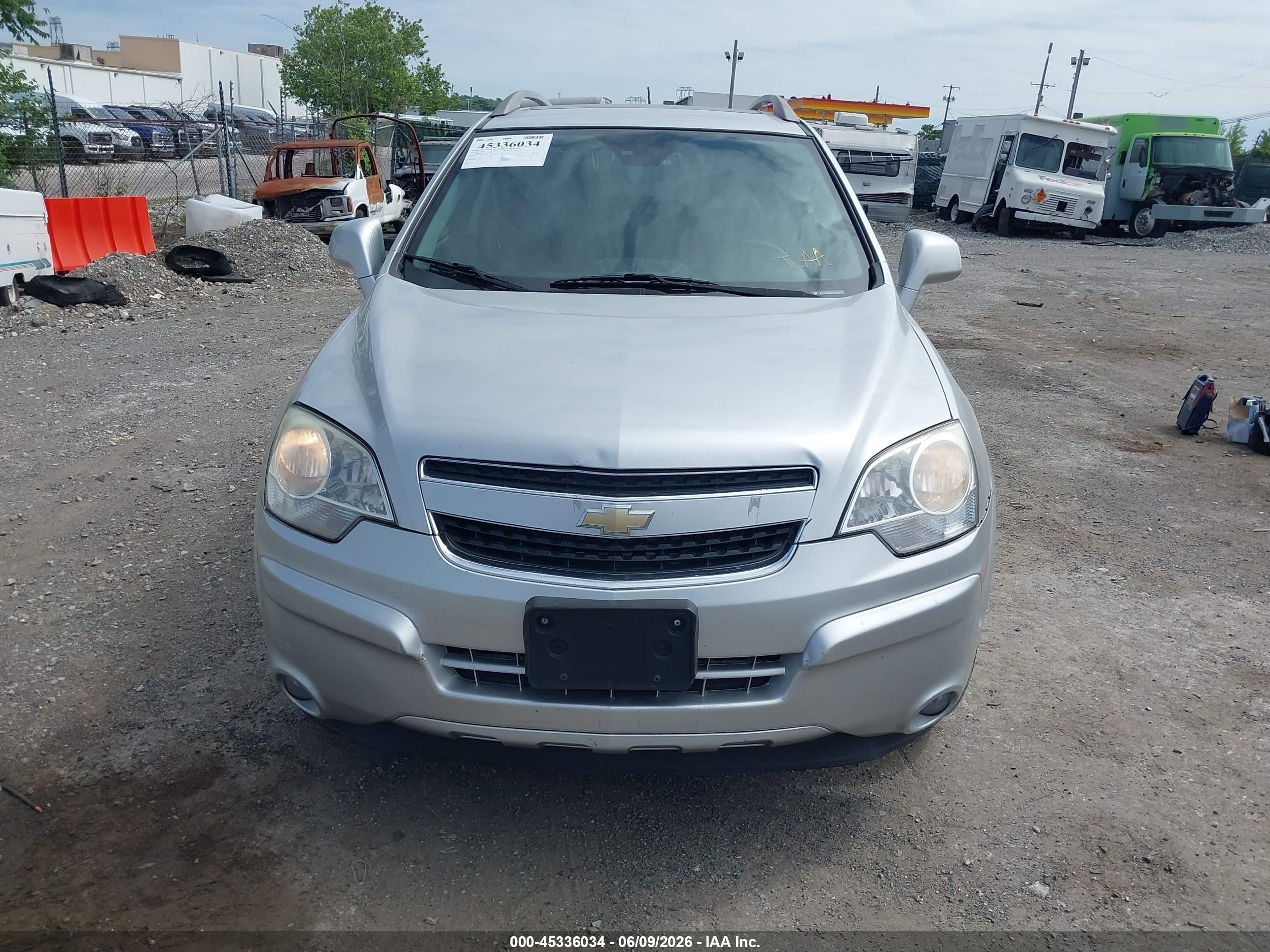 2013 Chevrolet Captiva Sport Ltz Серебряный vin: 3GNAL4EK7DS554039