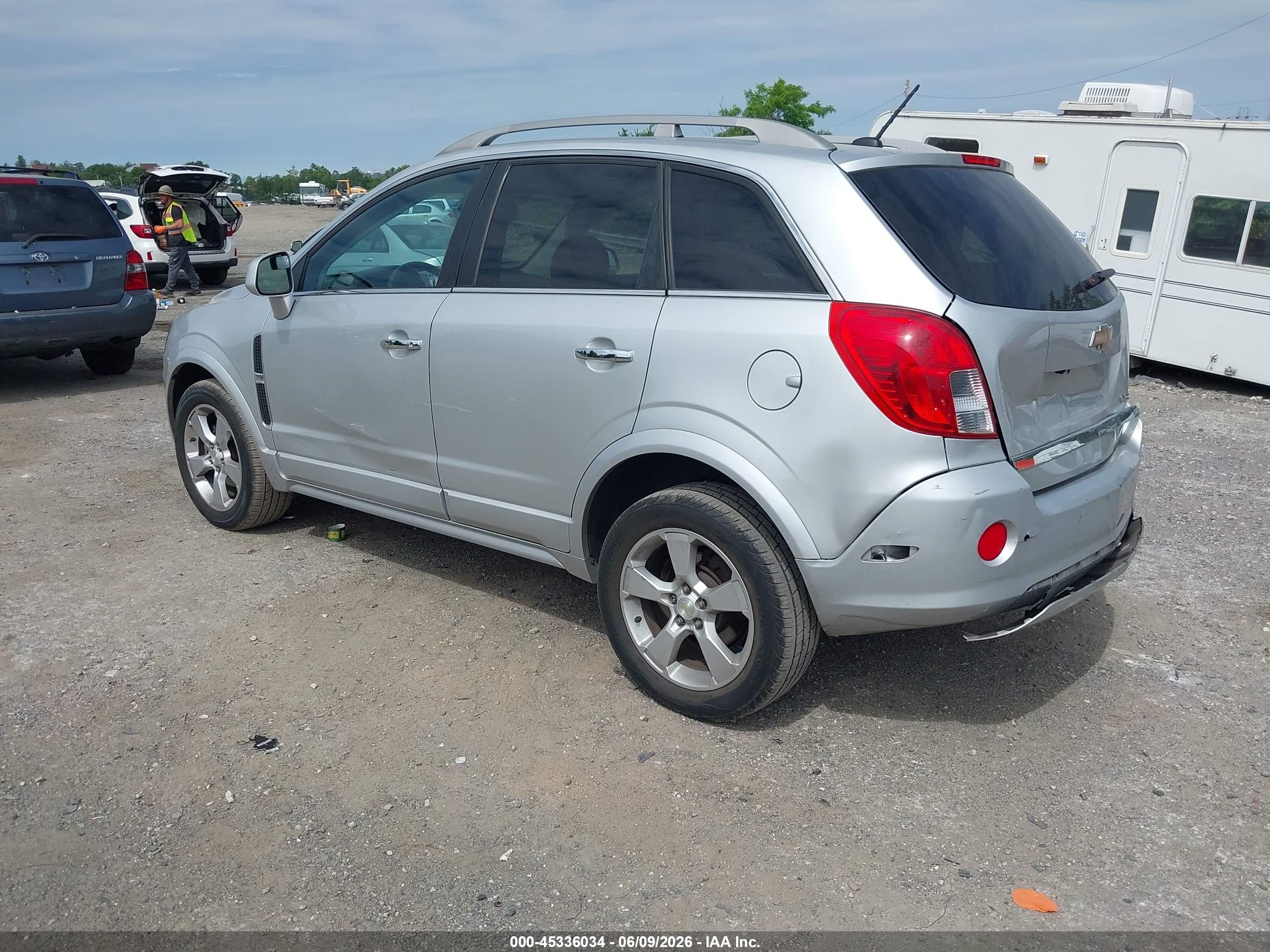 2013 Chevrolet Captiva Sport Ltz Серебряный vin: 3GNAL4EK7DS554039