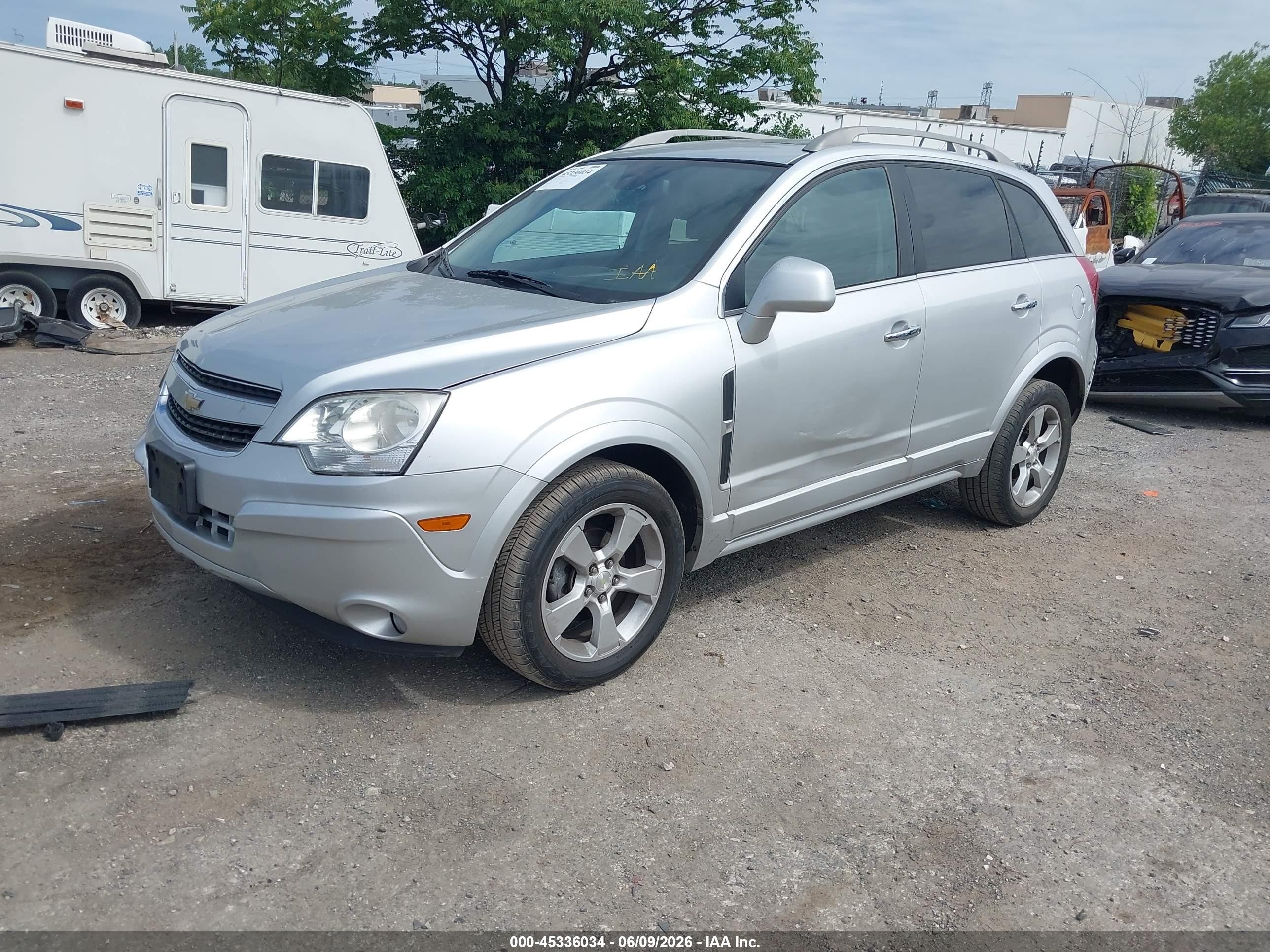 2013 Chevrolet Captiva Sport Ltz Серебряный vin: 3GNAL4EK7DS554039