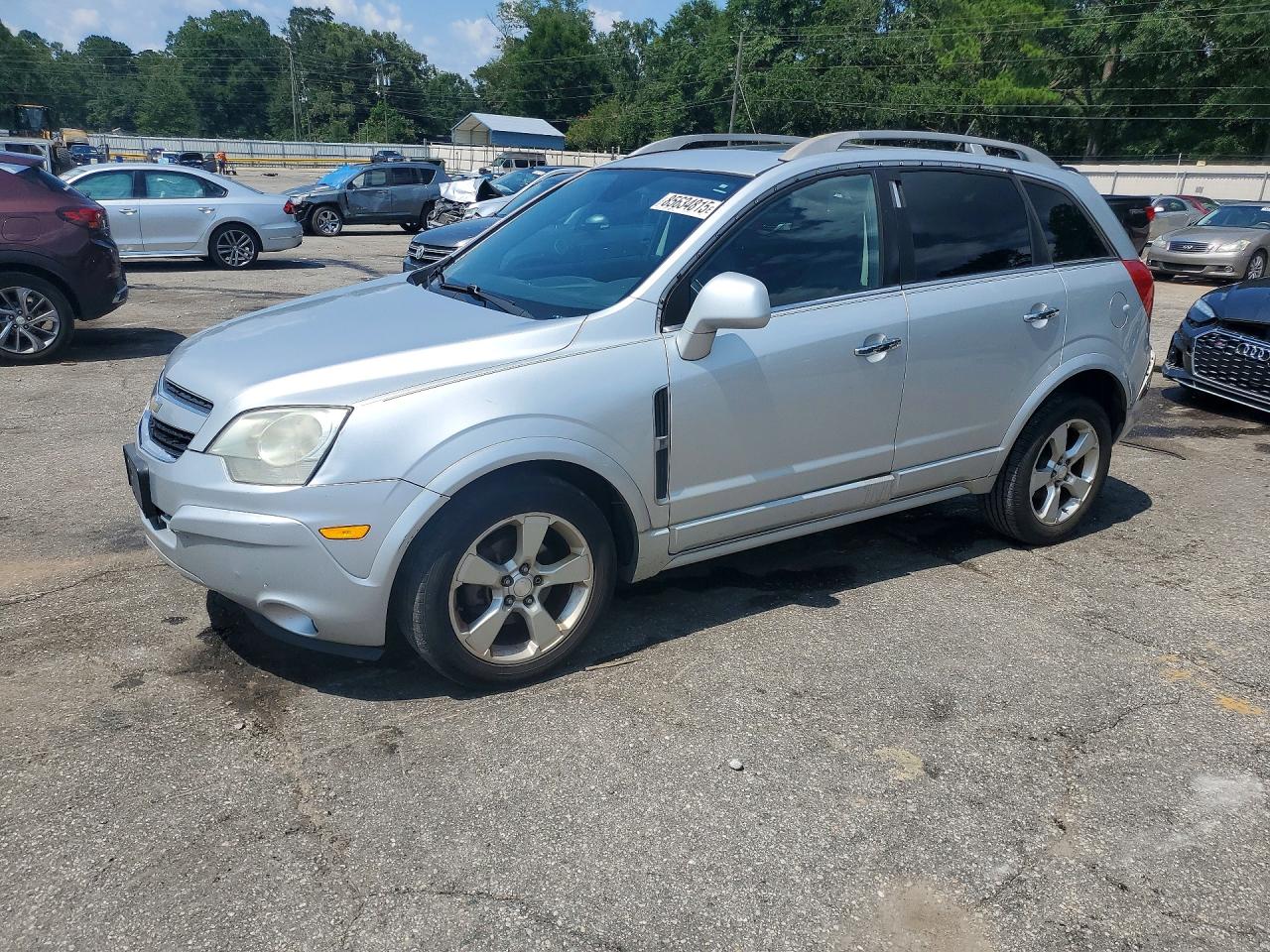 2013 Chevrolet Captiva Ltz Silver vin: 3GNAL4EK7DS627121