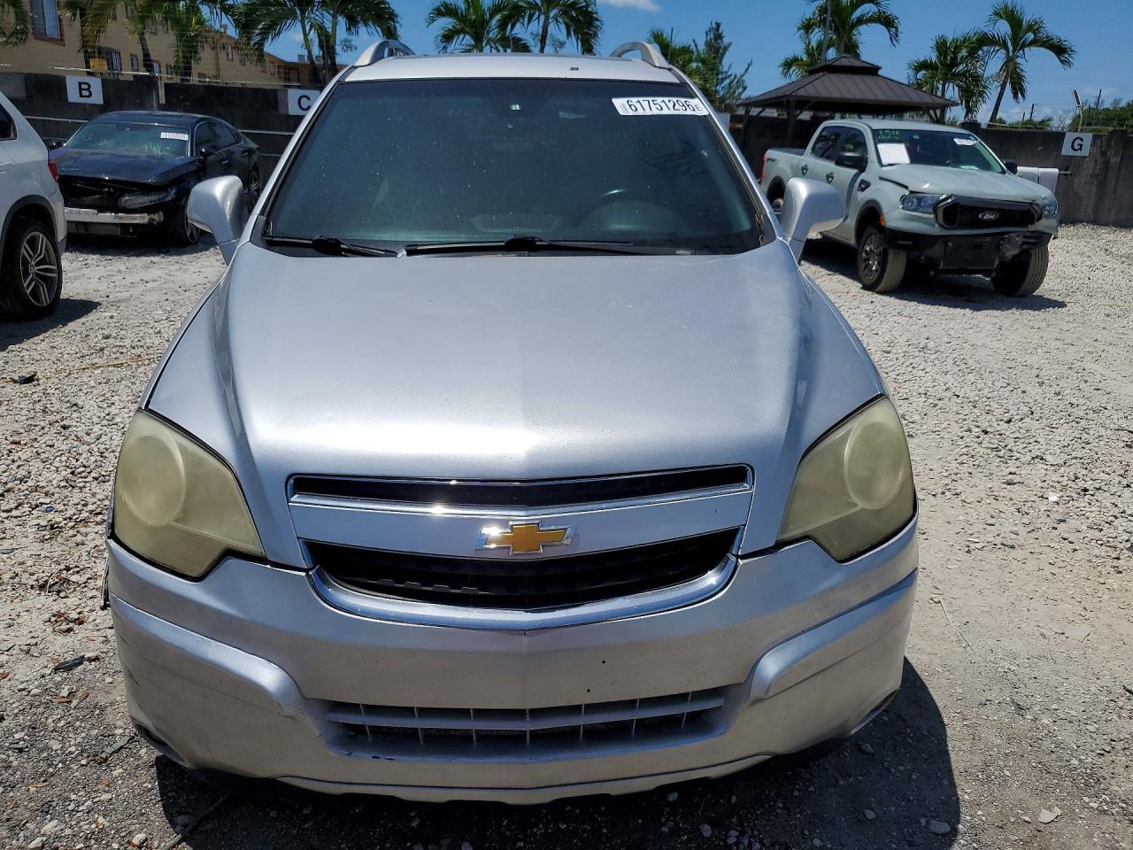 2014 Chevrolet Captiva Ltz Silver vin: 3GNAL4EK7ES509443