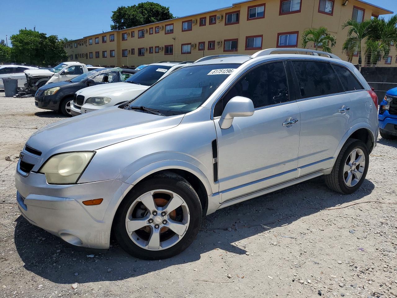 2014 Chevrolet Captiva Ltz Silver vin: 3GNAL4EK7ES509443