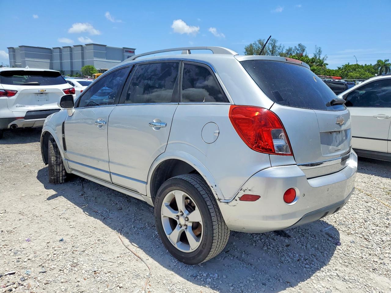 2014 Chevrolet Captiva Ltz Silver vin: 3GNAL4EK7ES509443