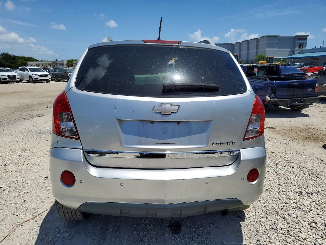 2014 Chevrolet Captiva Ltz Silver vin: 3GNAL4EK7ES509443