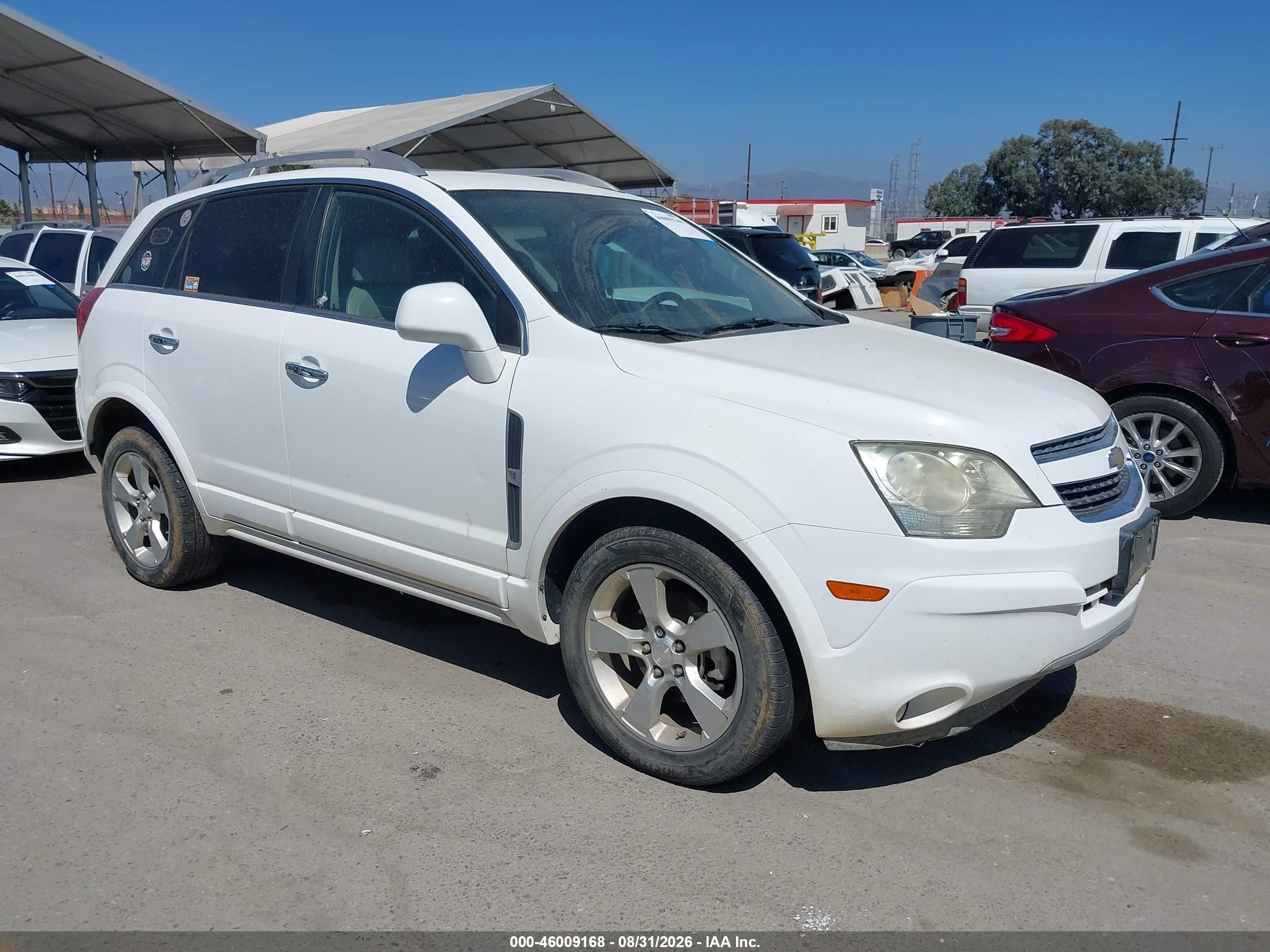 2014 Chevrolet Captiva Sport Ltz White vin: 3GNAL4EK7ES513458
