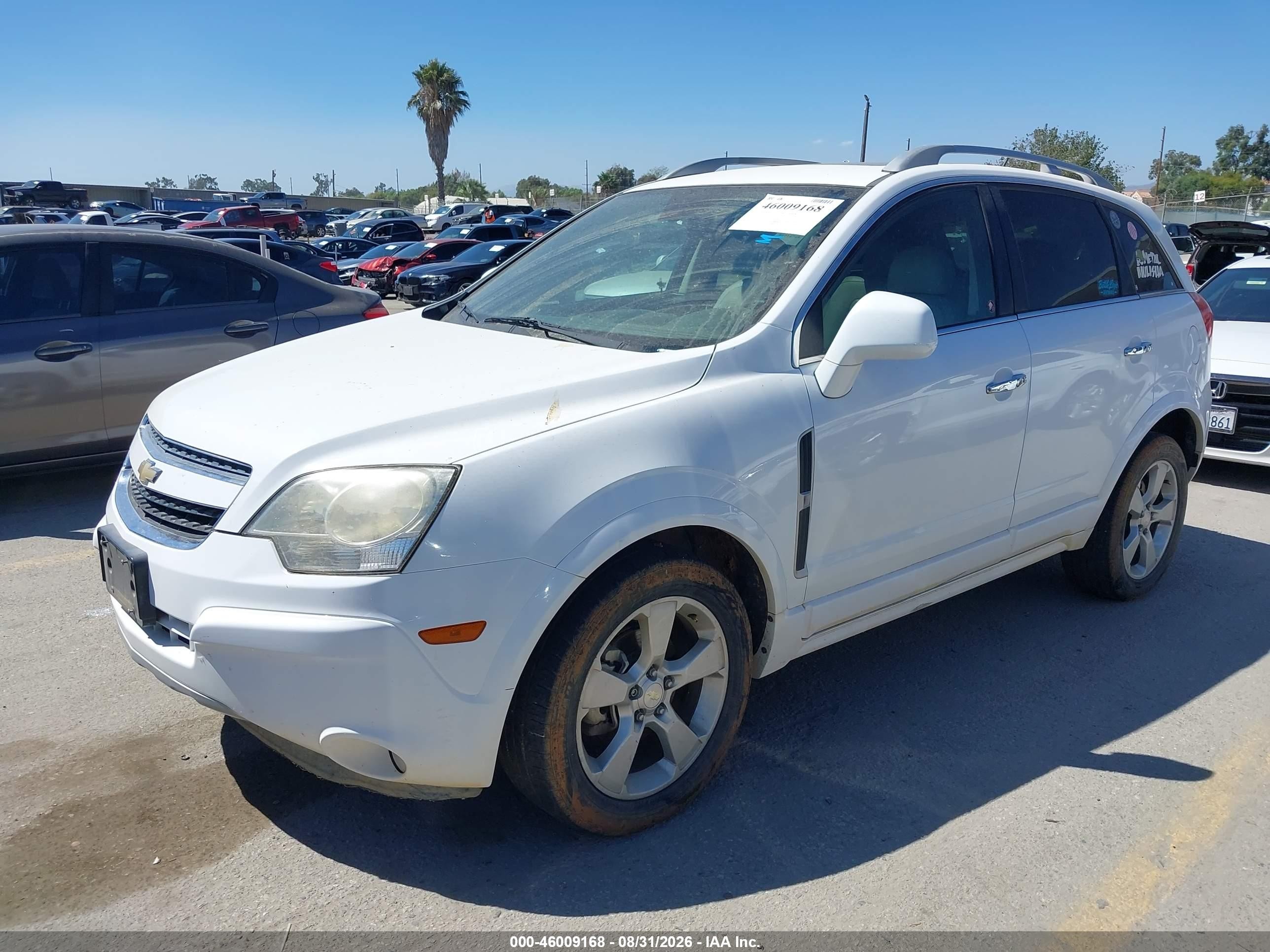 2014 Chevrolet Captiva Sport Ltz White vin: 3GNAL4EK7ES513458