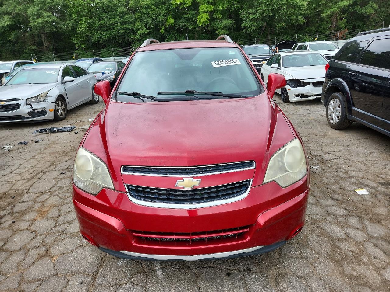 2014 Chevrolet Captiva Ltz Red vin: 3GNAL4EK7ES547593