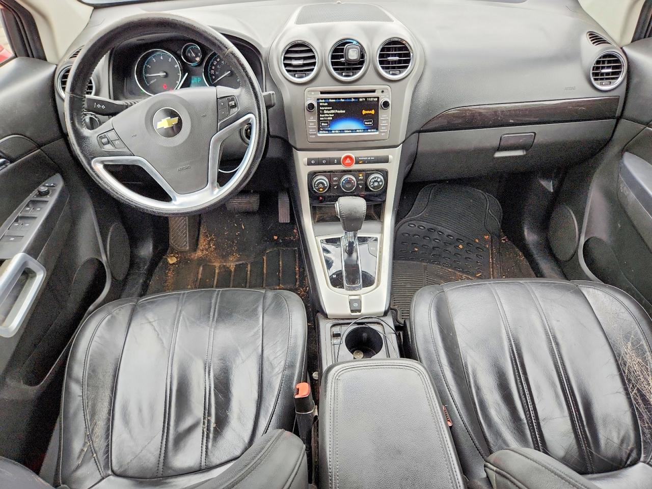 2014 Chevrolet Captiva Ltz Red vin: 3GNAL4EK7ES547593