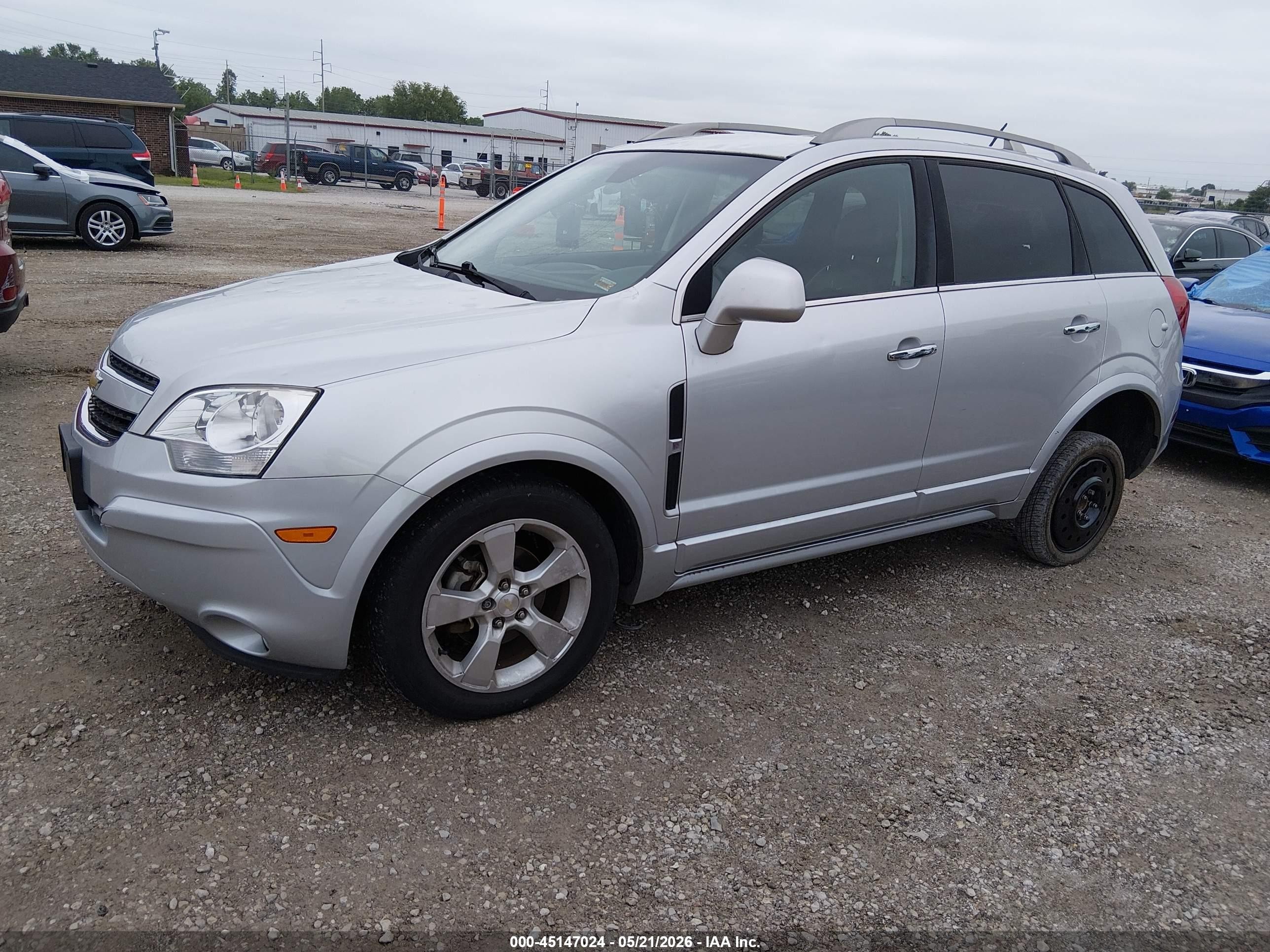 2014 Chevrolet Captiva Sport Ltz Silver vin: 3GNAL4EK7ES648178