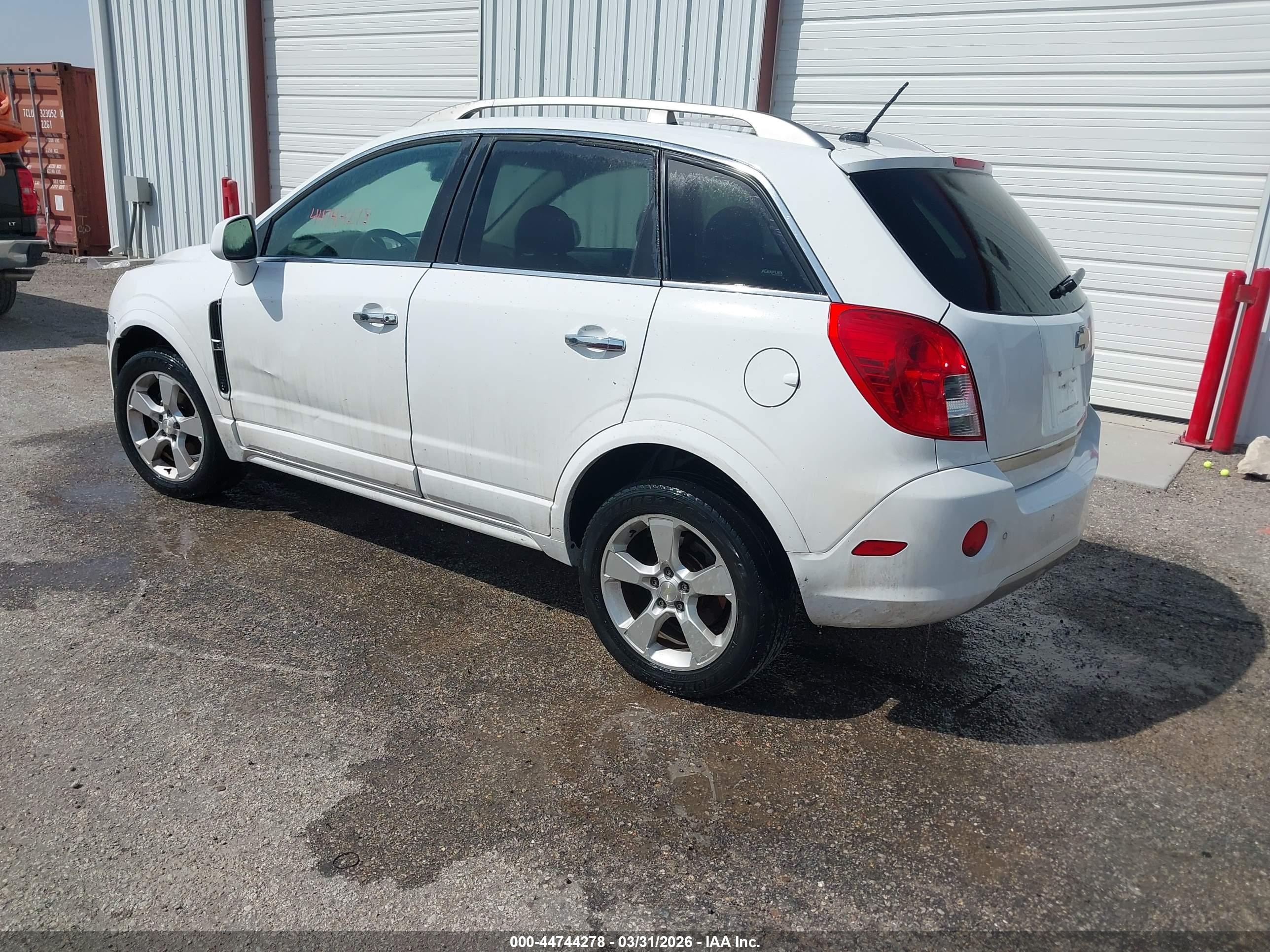 2014 Chevrolet Captiva Sport Ltz White vin: 3GNAL4EK7ES681388