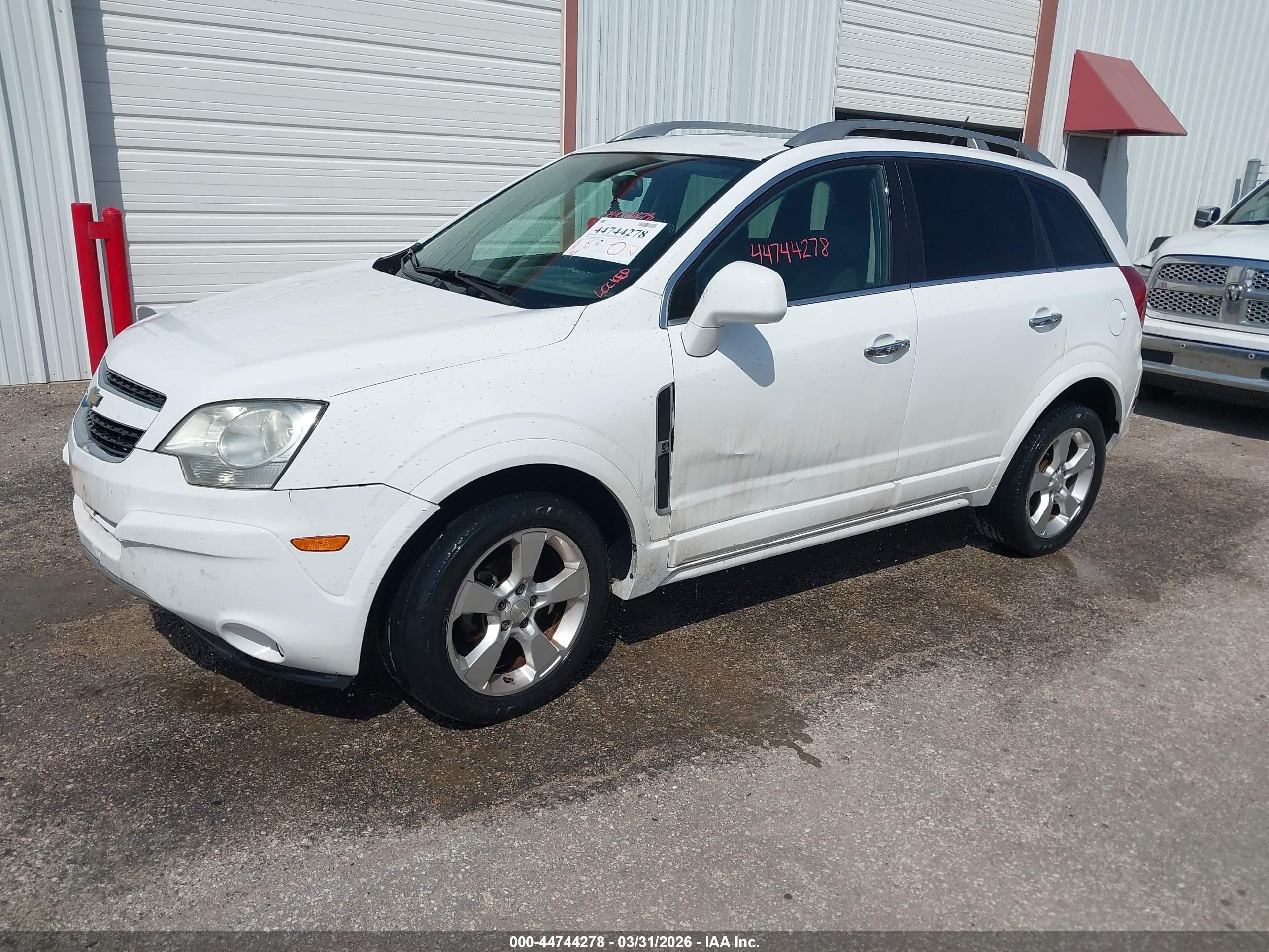 2014 Chevrolet Captiva Sport Ltz White vin: 3GNAL4EK7ES681388