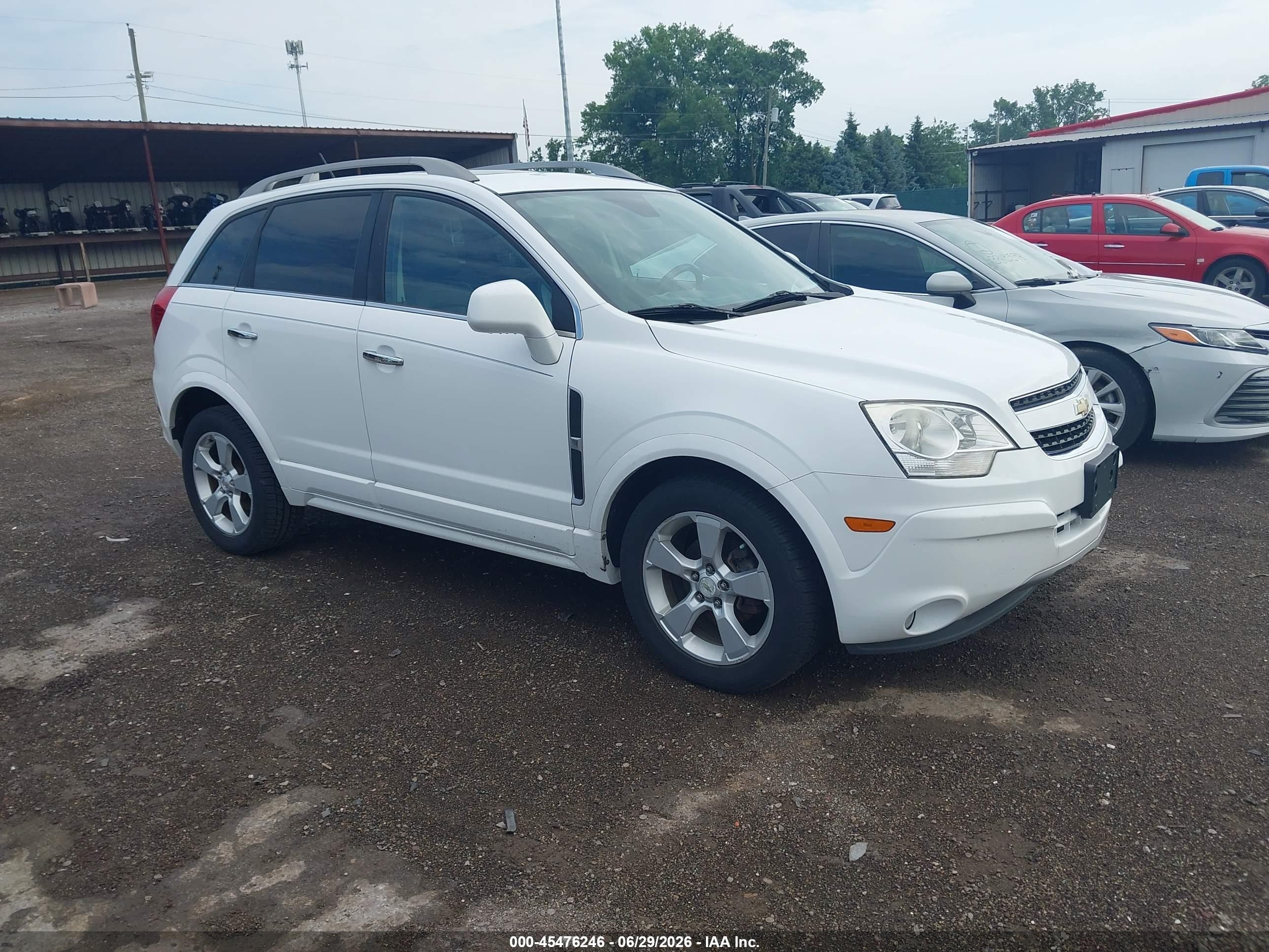 2013 Chevrolet Captiva Sport Fleet Ltz White vin: 3GNAL4EK8DS558908