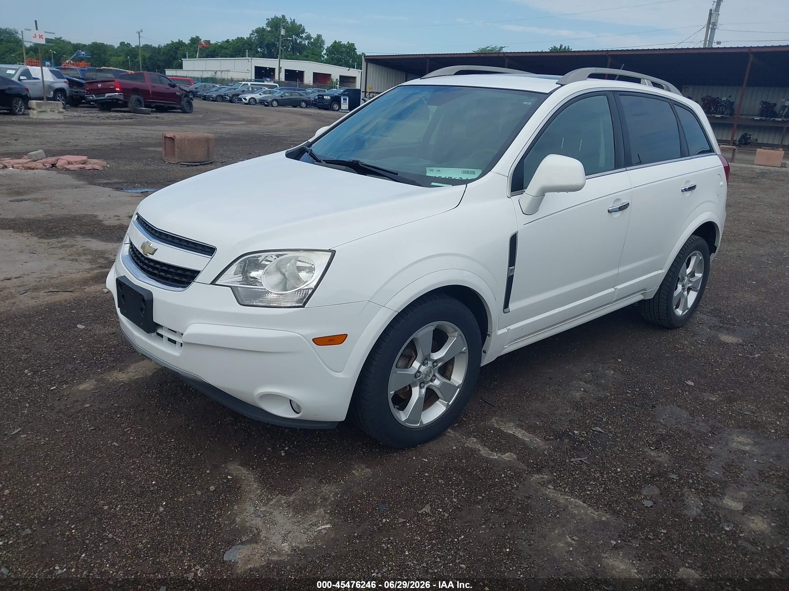 2013 Chevrolet Captiva Sport Fleet Ltz White vin: 3GNAL4EK8DS558908