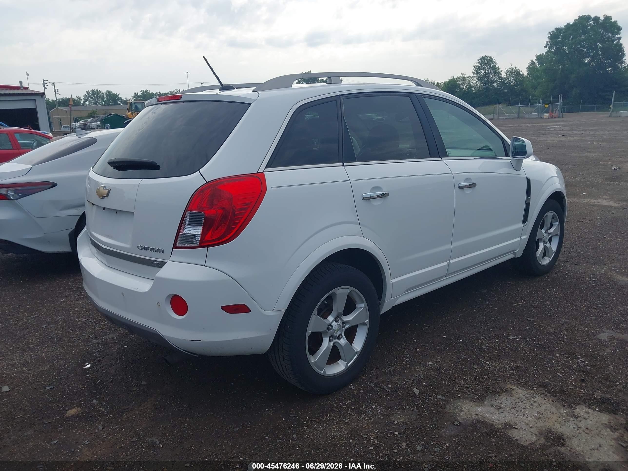 2013 Chevrolet Captiva Sport Fleet Ltz White vin: 3GNAL4EK8DS558908