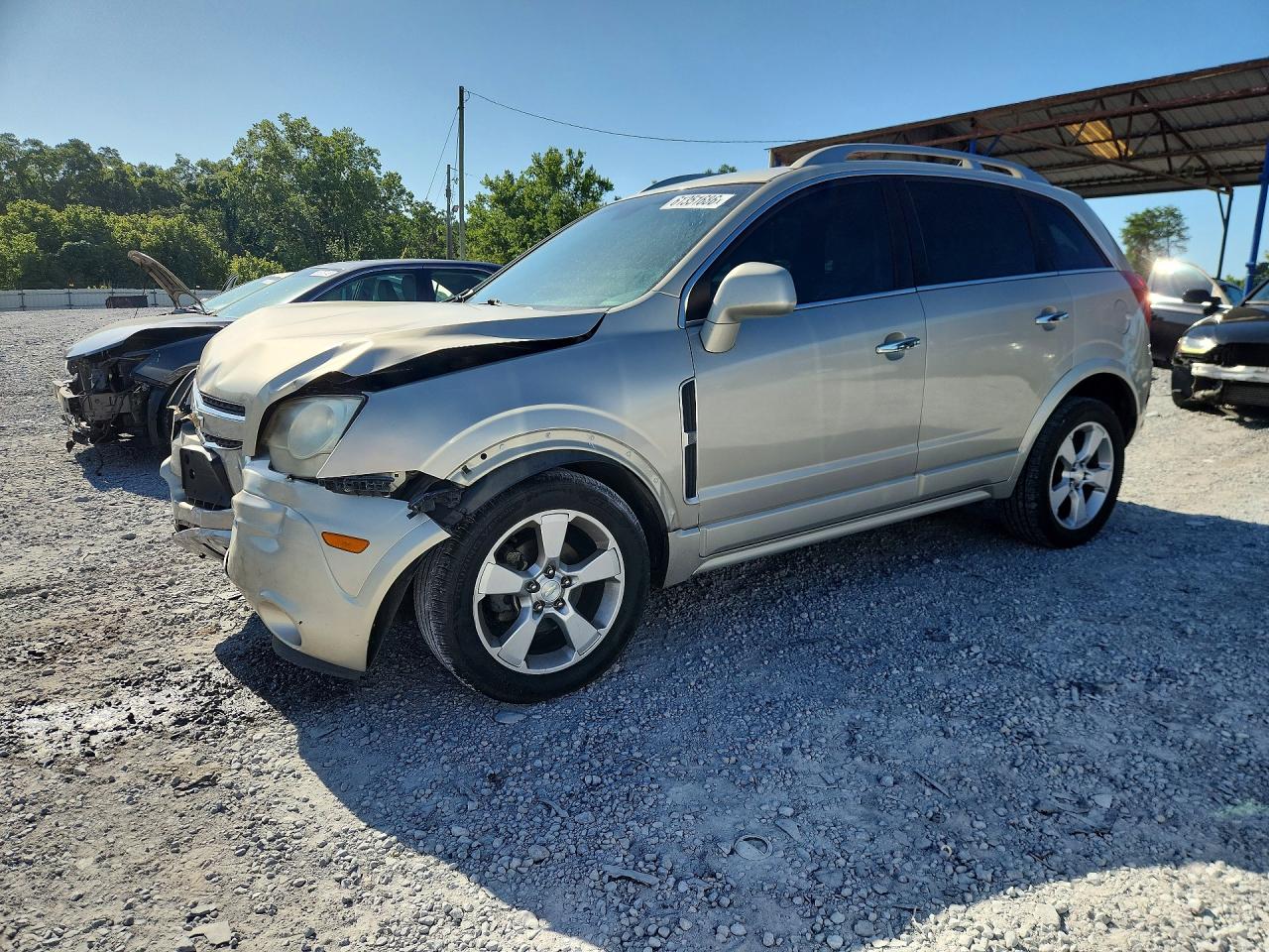 2013 Chevrolet Captiva Ltz Silver vin: 3GNAL4EK8DS612806