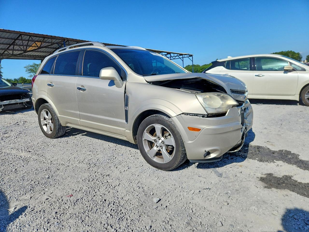 2013 Chevrolet Captiva Ltz Silver vin: 3GNAL4EK8DS612806