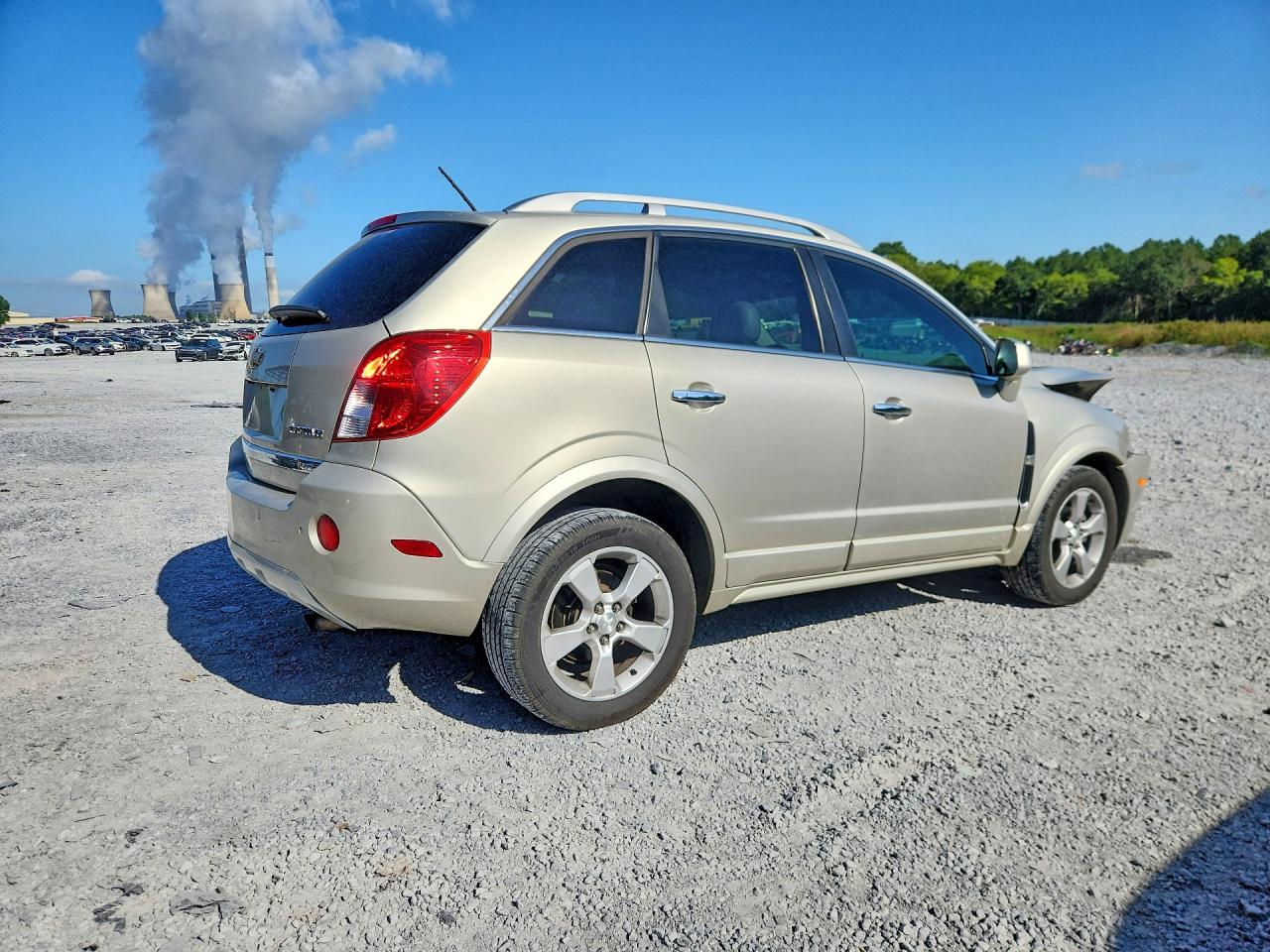 2013 Chevrolet Captiva Ltz Silver vin: 3GNAL4EK8DS612806