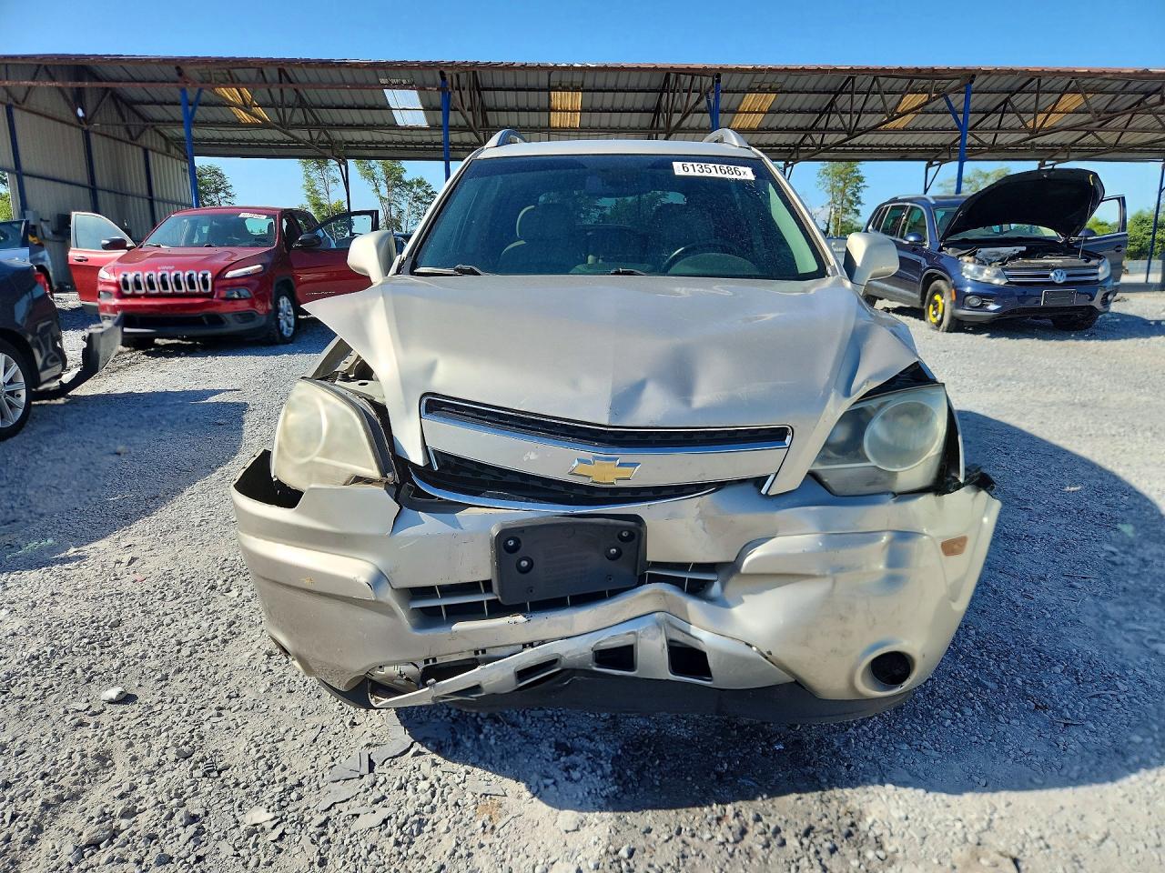 2013 Chevrolet Captiva Ltz Silver vin: 3GNAL4EK8DS612806