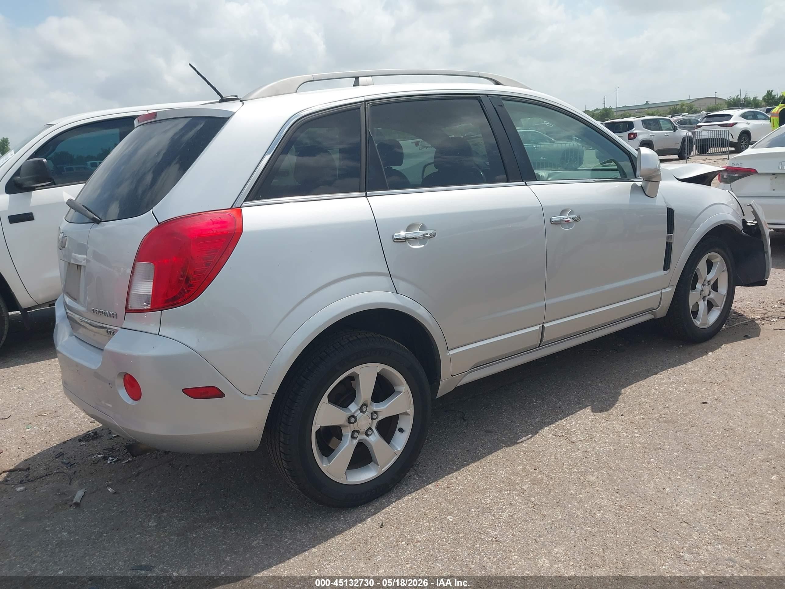2013 Chevrolet Captiva Sport Ltz Silver vin: 3GNAL4EK8DS626897