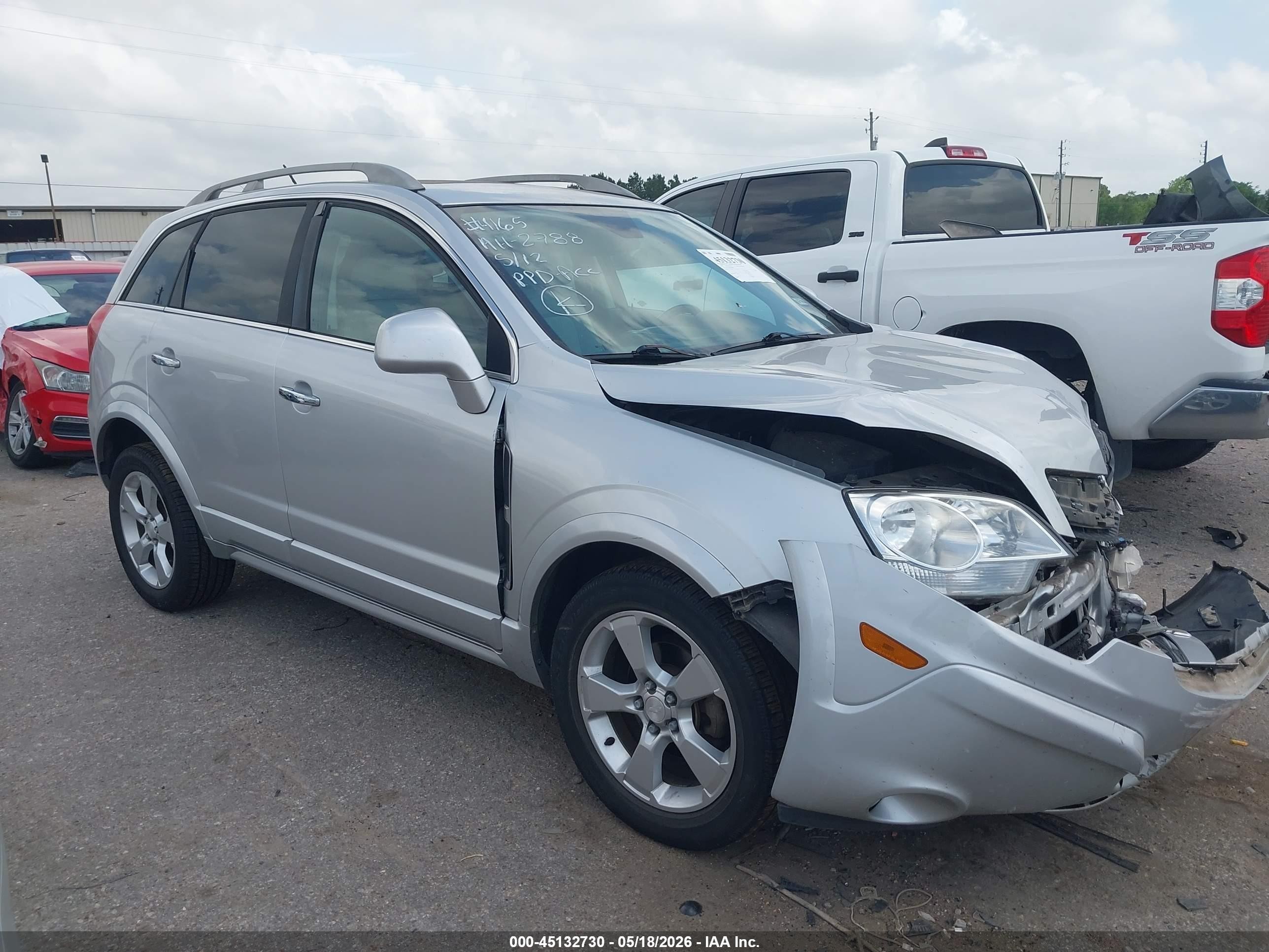 2013 Chevrolet Captiva Sport Ltz Silver vin: 3GNAL4EK8DS626897
