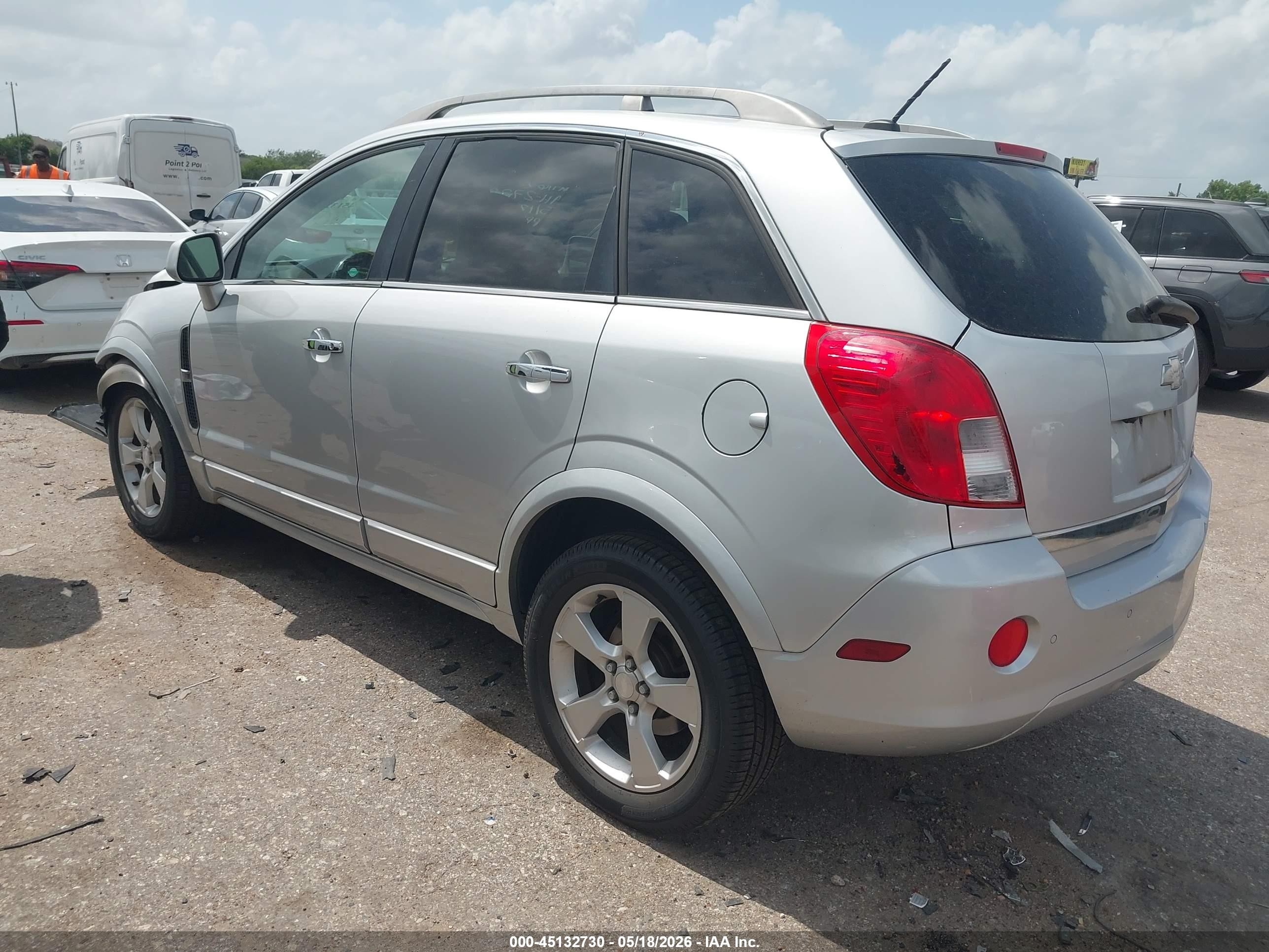 2013 Chevrolet Captiva Sport Ltz Silver vin: 3GNAL4EK8DS626897