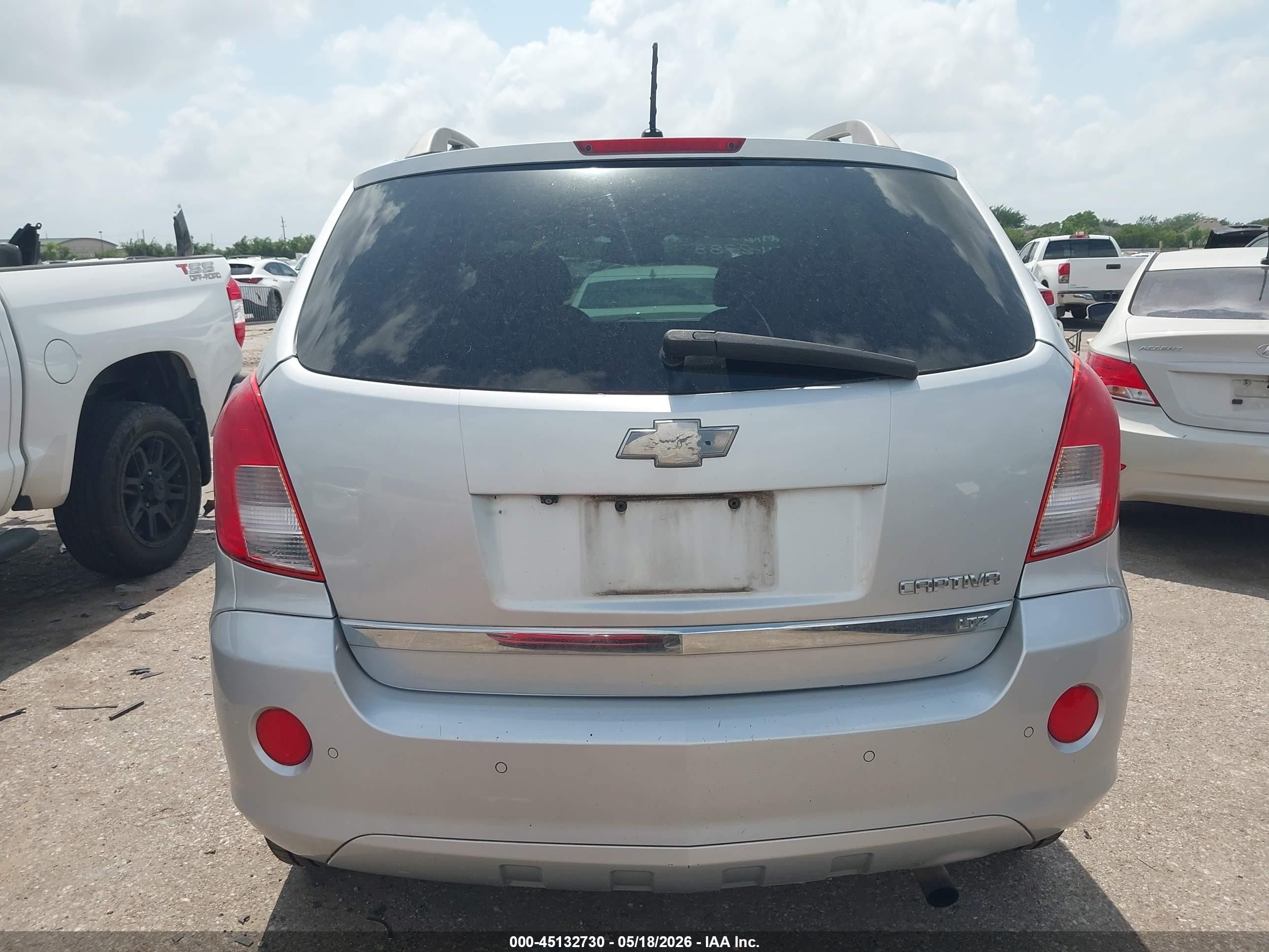2013 Chevrolet Captiva Sport Ltz Silver vin: 3GNAL4EK8DS626897