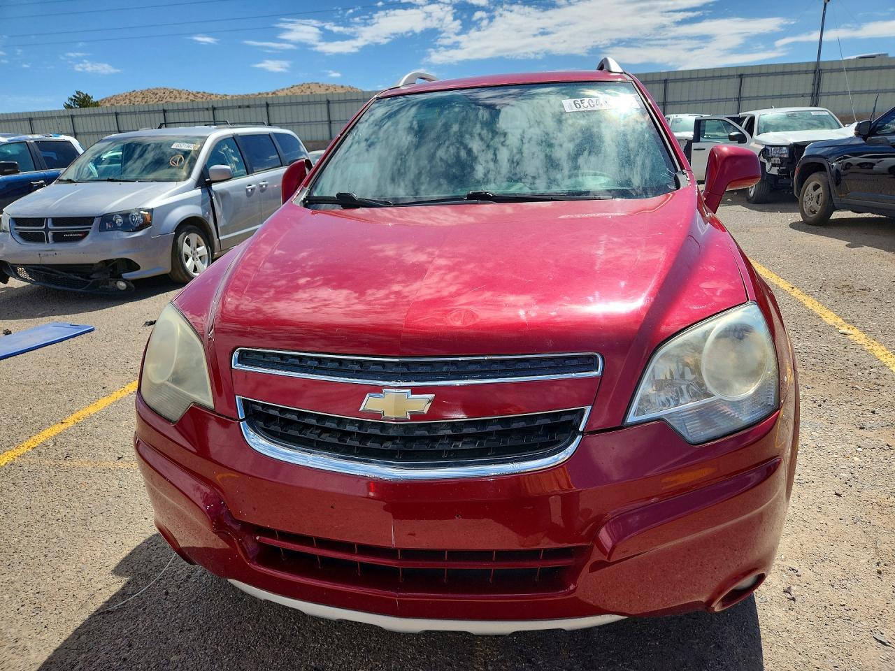 2013 Chevrolet Captiva Ltz Red vin: 3GNAL4EK8DS634238