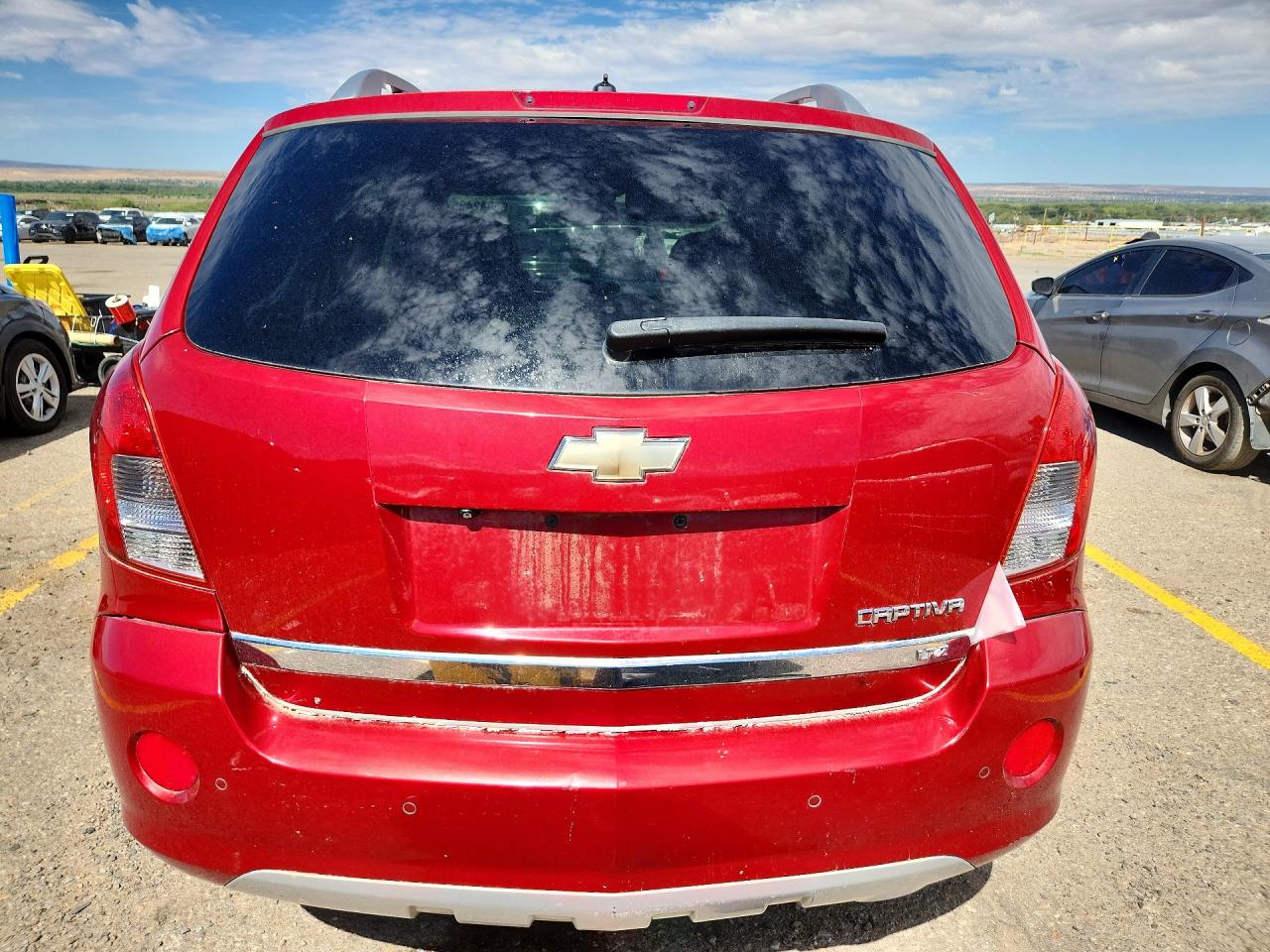 2013 Chevrolet Captiva Ltz Red vin: 3GNAL4EK8DS634238