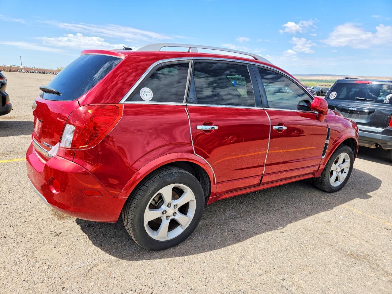 2013 Chevrolet Captiva Ltz Red vin: 3GNAL4EK8DS634238