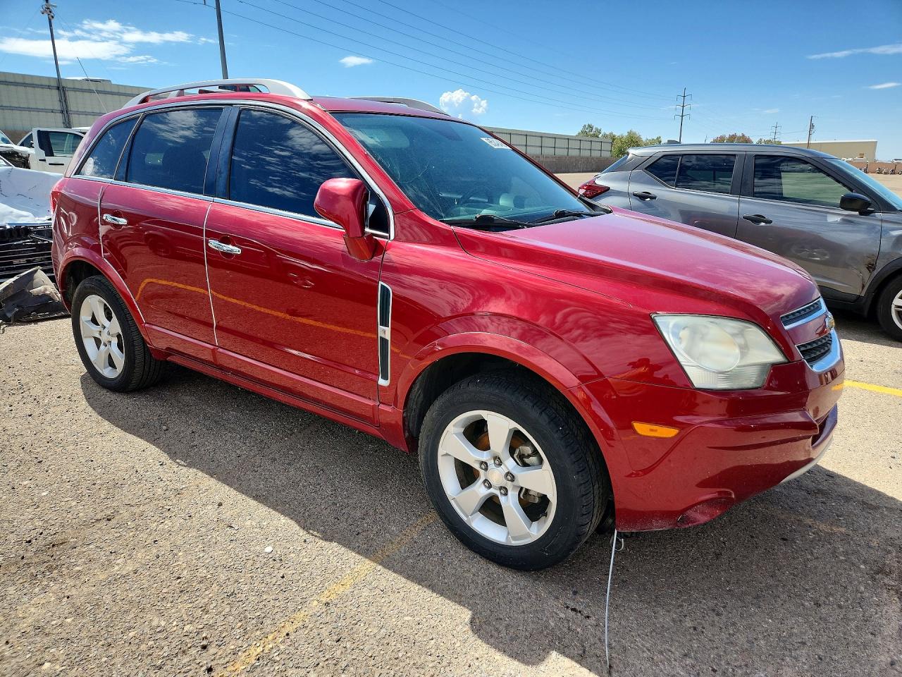 2013 Chevrolet Captiva Ltz Red vin: 3GNAL4EK8DS634238