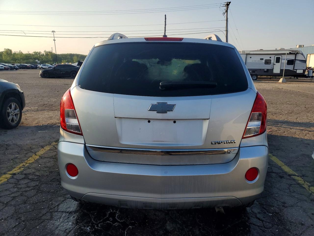 2014 Chevrolet Captiva Ltz Silver vin: 3GNAL4EK8ES516112