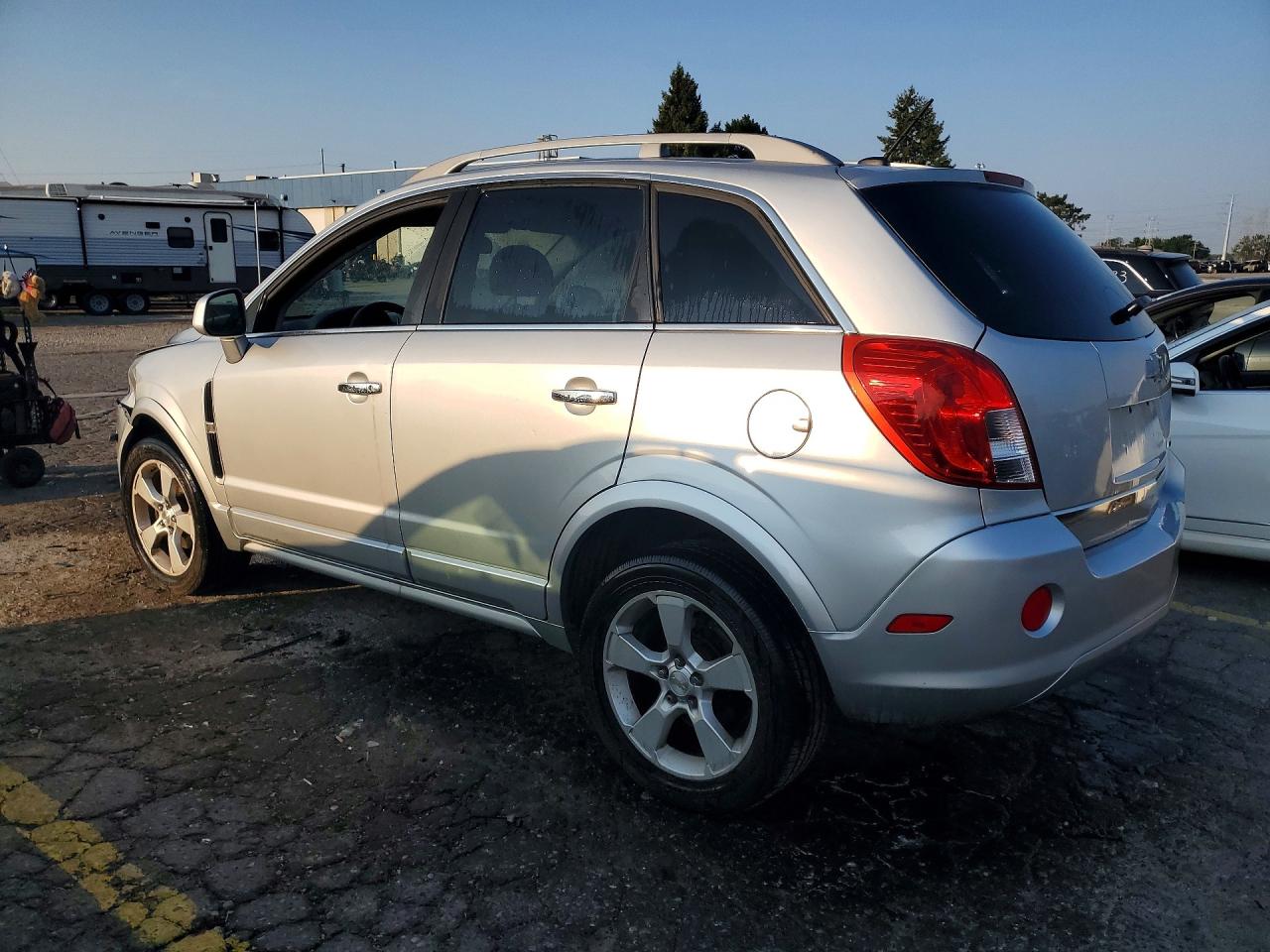 2014 Chevrolet Captiva Ltz Silver vin: 3GNAL4EK8ES516112