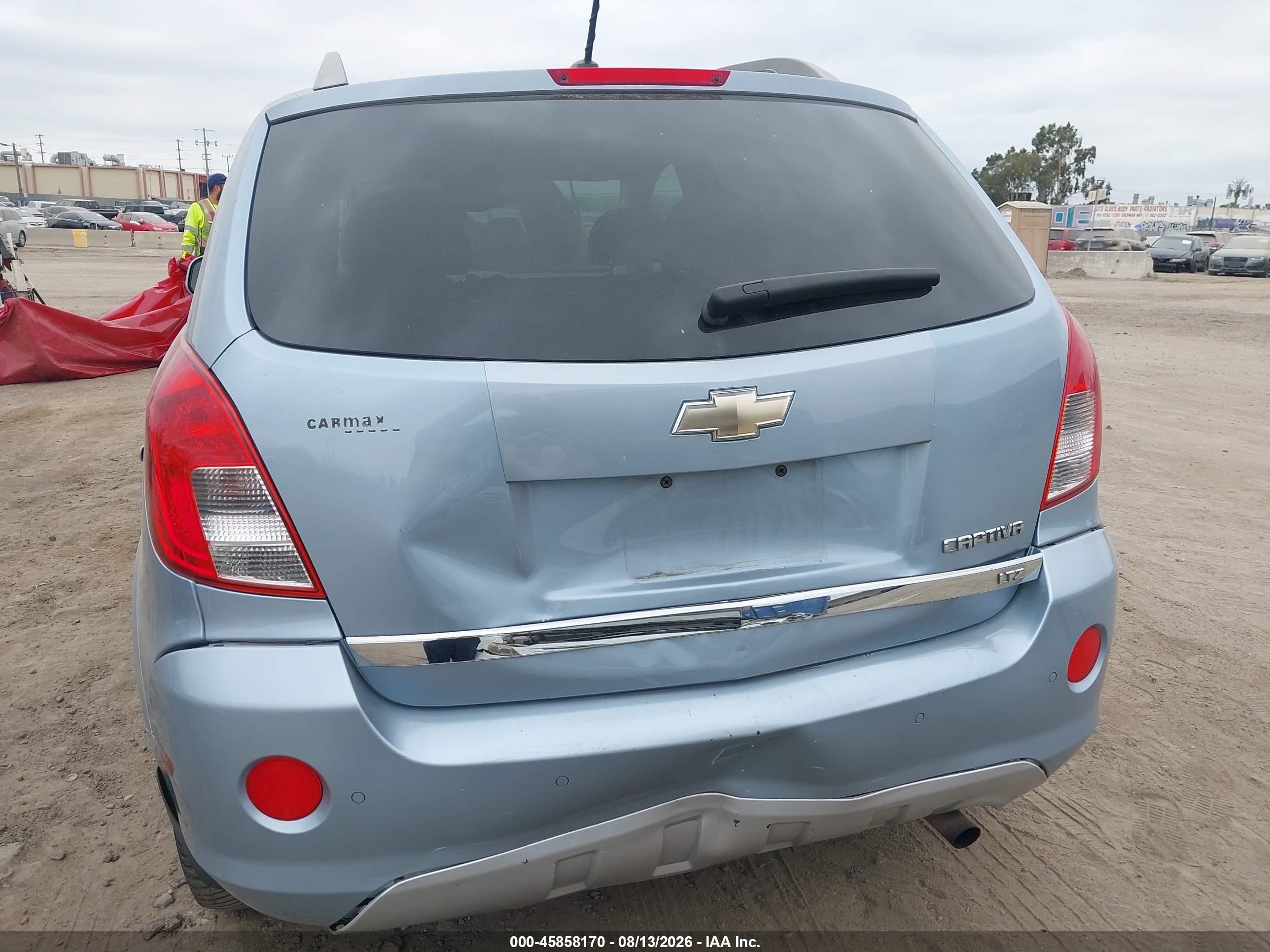 2014 Chevrolet Captiva Sport Fleet Ltz Blue vin: 3GNAL4EK8ES564144