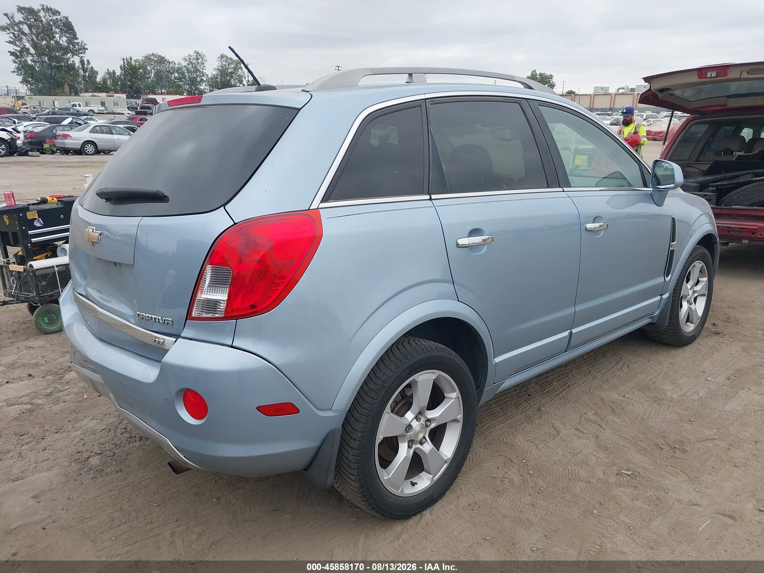 2014 Chevrolet Captiva Sport Fleet Ltz Blue vin: 3GNAL4EK8ES564144