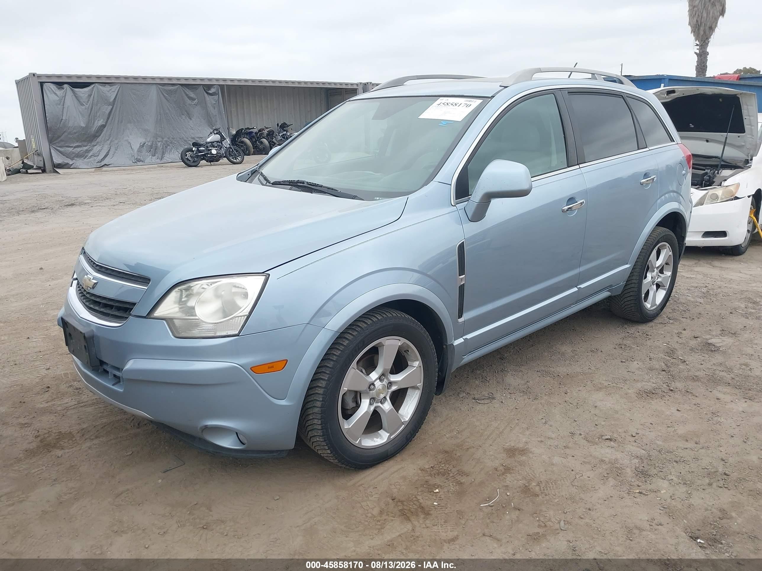 2014 Chevrolet Captiva Sport Fleet Ltz Blue vin: 3GNAL4EK8ES564144