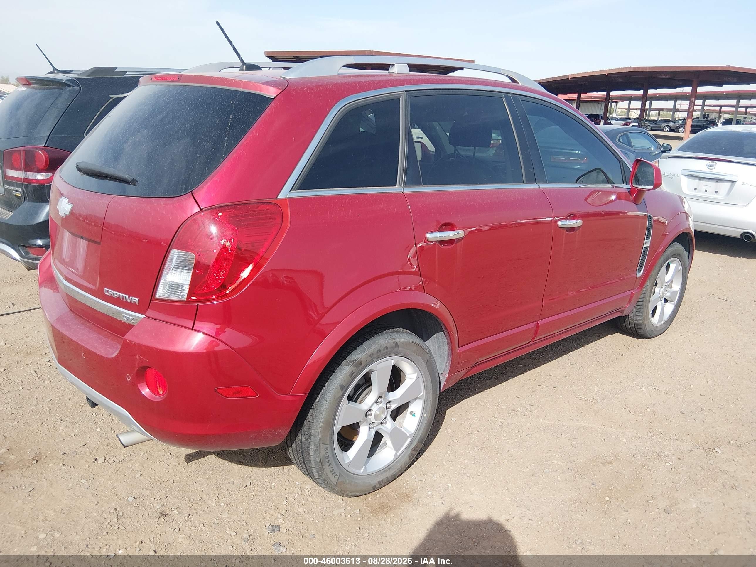 2014 Chevrolet Captiva Sport Ltz Red vin: 3GNAL4EK8ES629672