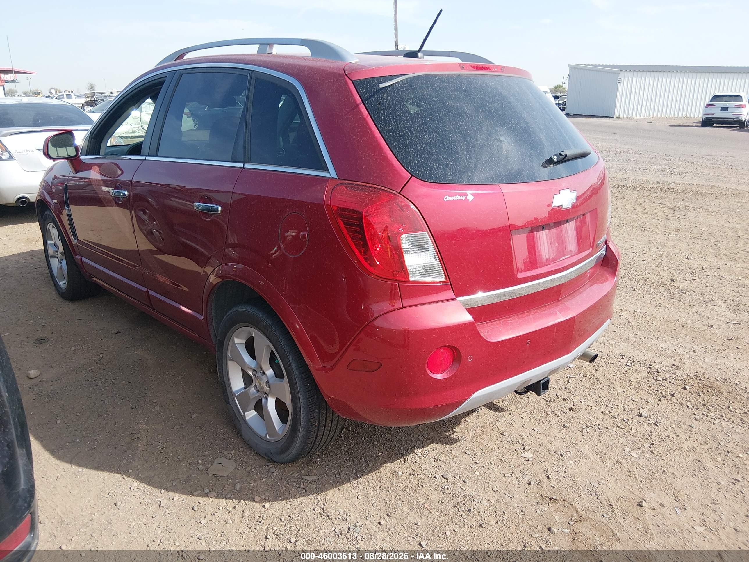 2014 Chevrolet Captiva Sport Ltz Red vin: 3GNAL4EK8ES629672