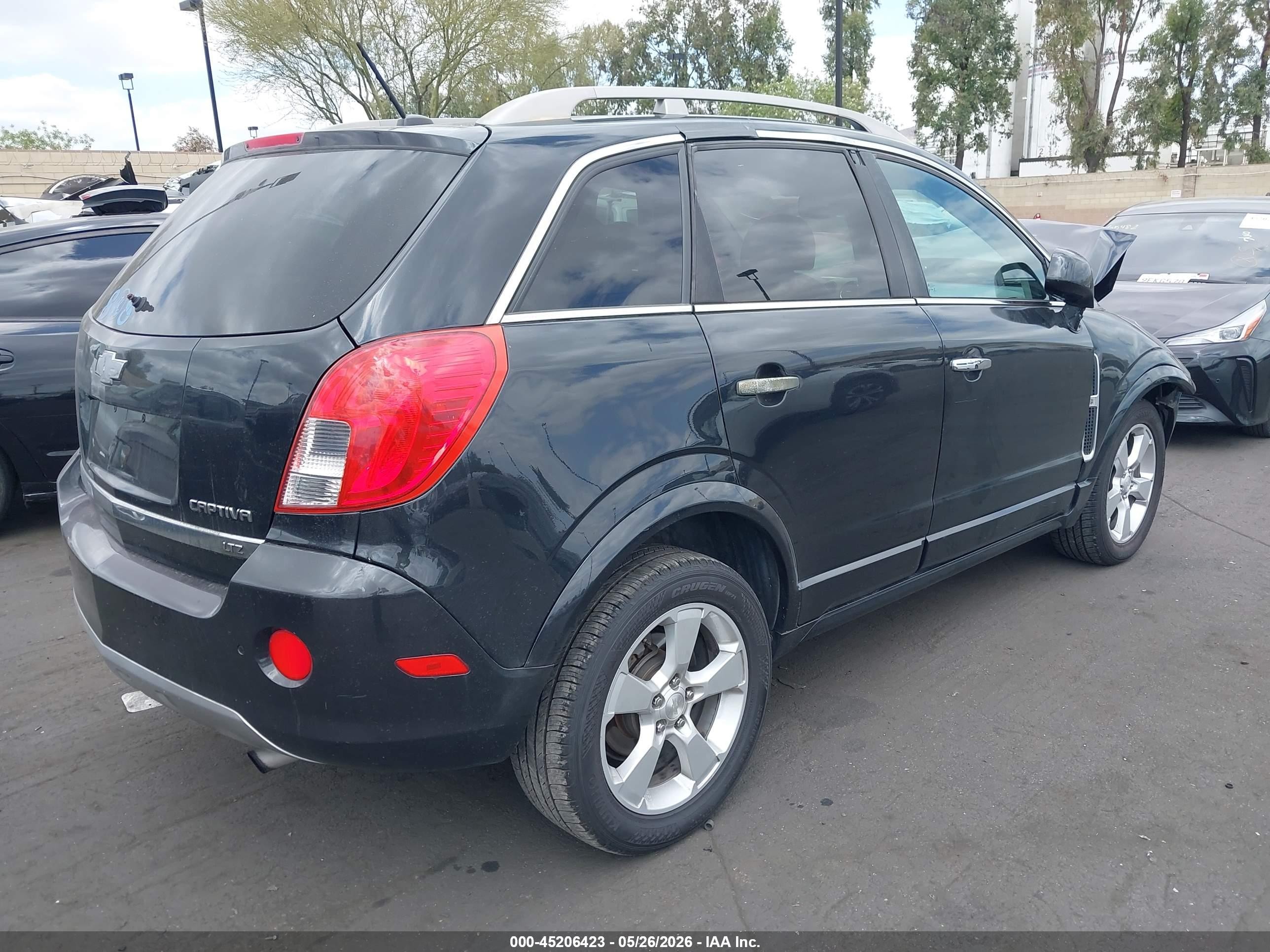 2013 Chevrolet Captiva Sport Ltz Black vin: 3GNAL4EK9DS628657