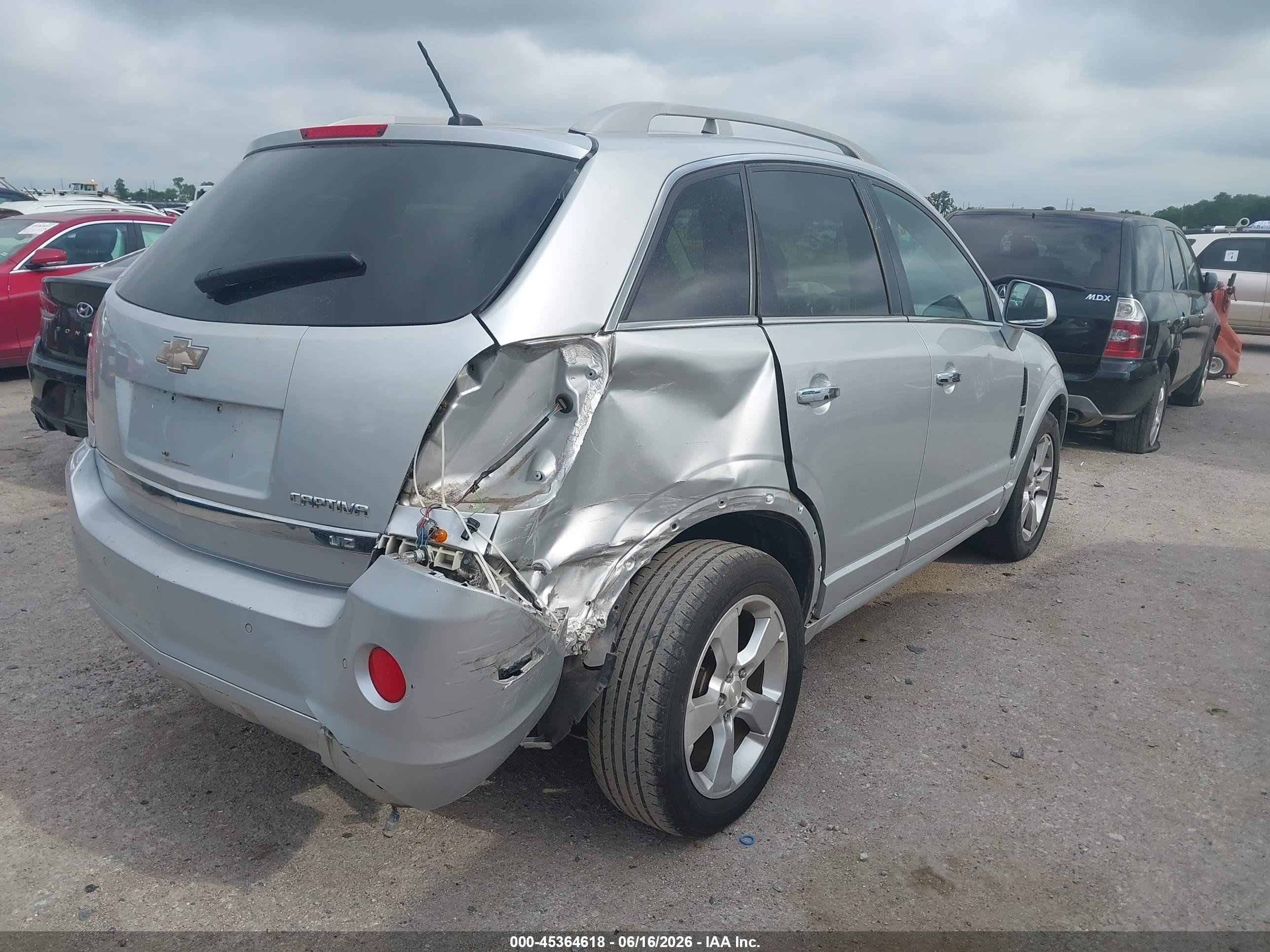 2014 Chevrolet Captiva Sport Ltz Серебряный vin: 3GNAL4EK9ES504230