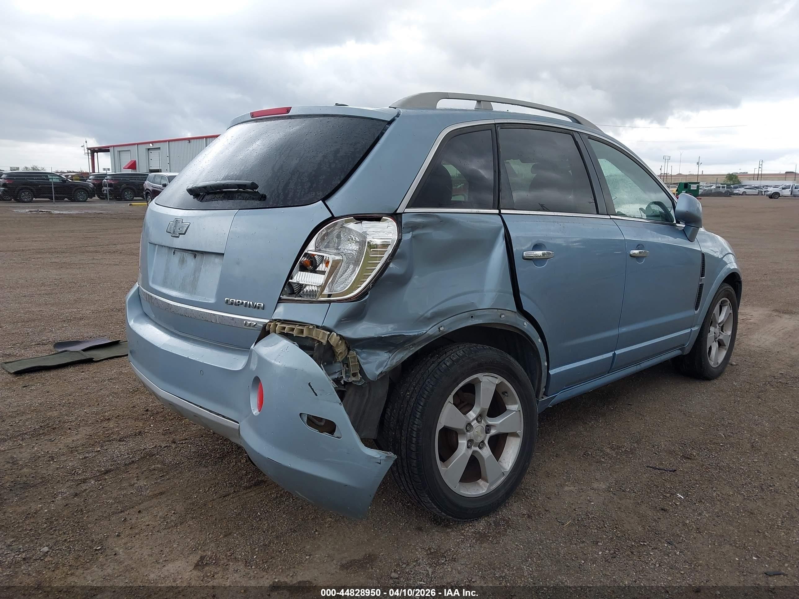 2014 Chevrolet Captiva Sport Ltz Blue vin: 3GNAL4EK9ES522470