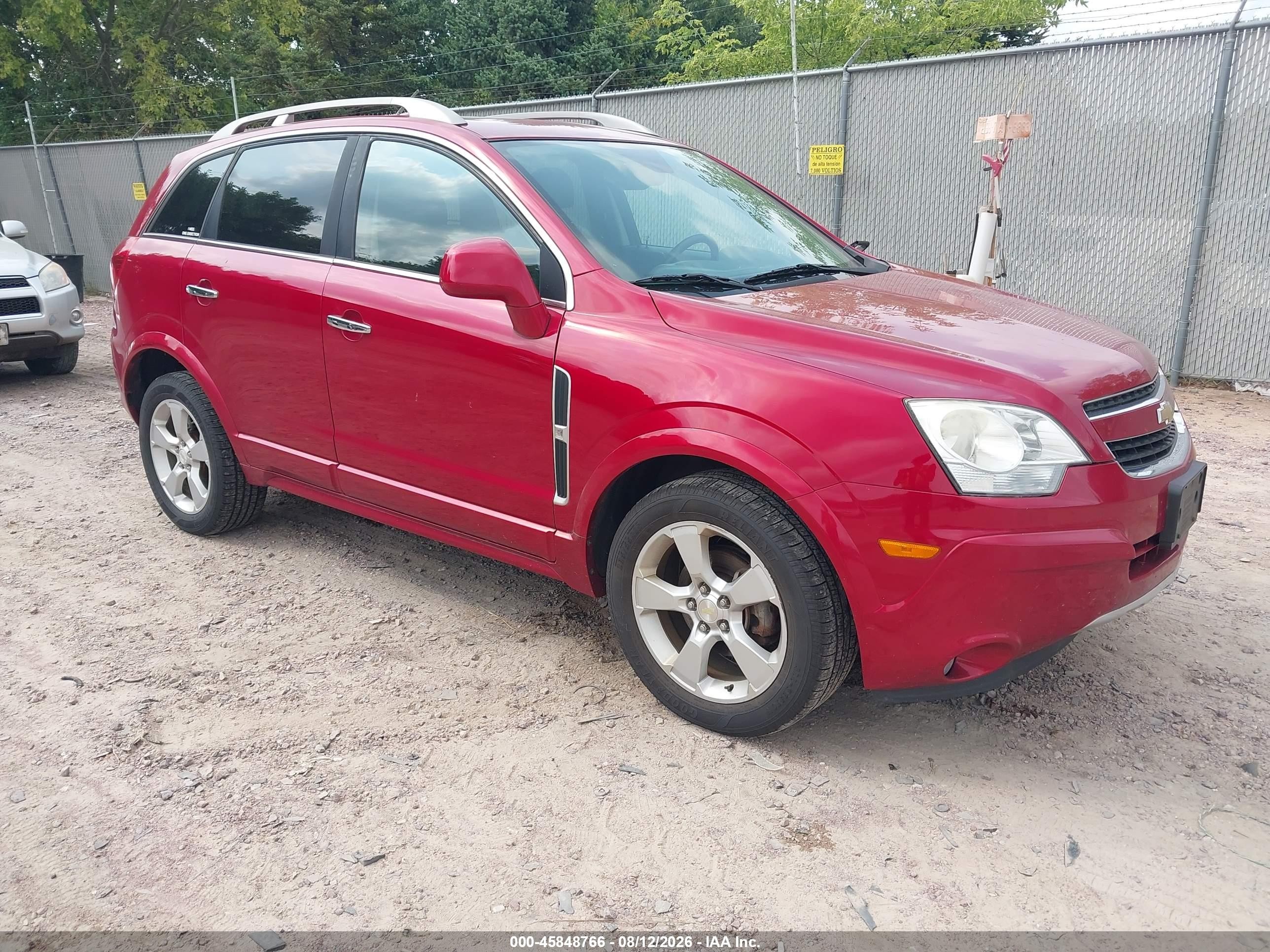 2014 Chevrolet Captiva Sport Fleet Ltz Red vin: 3GNAL4EK9ES546395