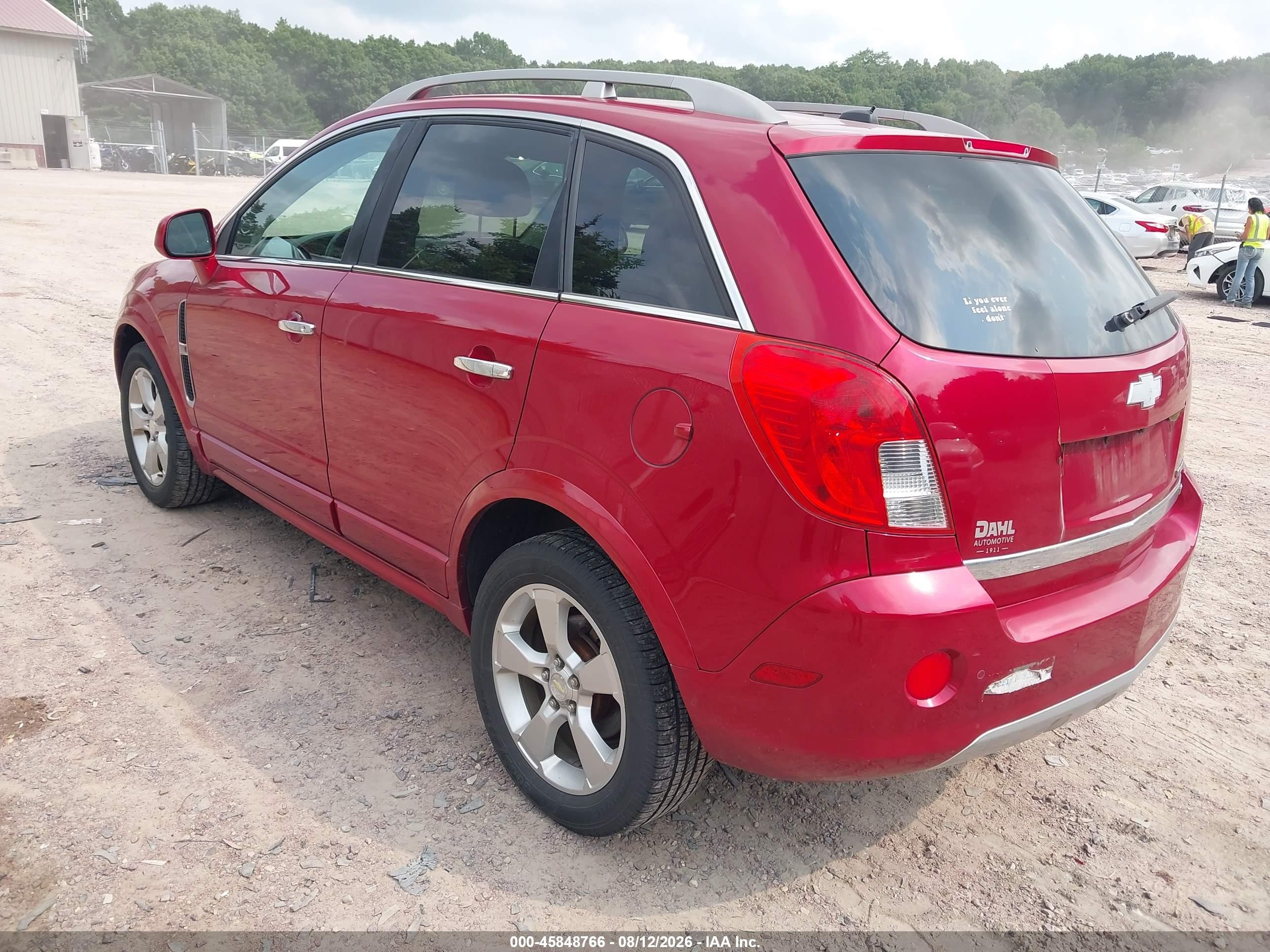 2014 Chevrolet Captiva Sport Fleet Ltz Красный vin: 3GNAL4EK9ES546395