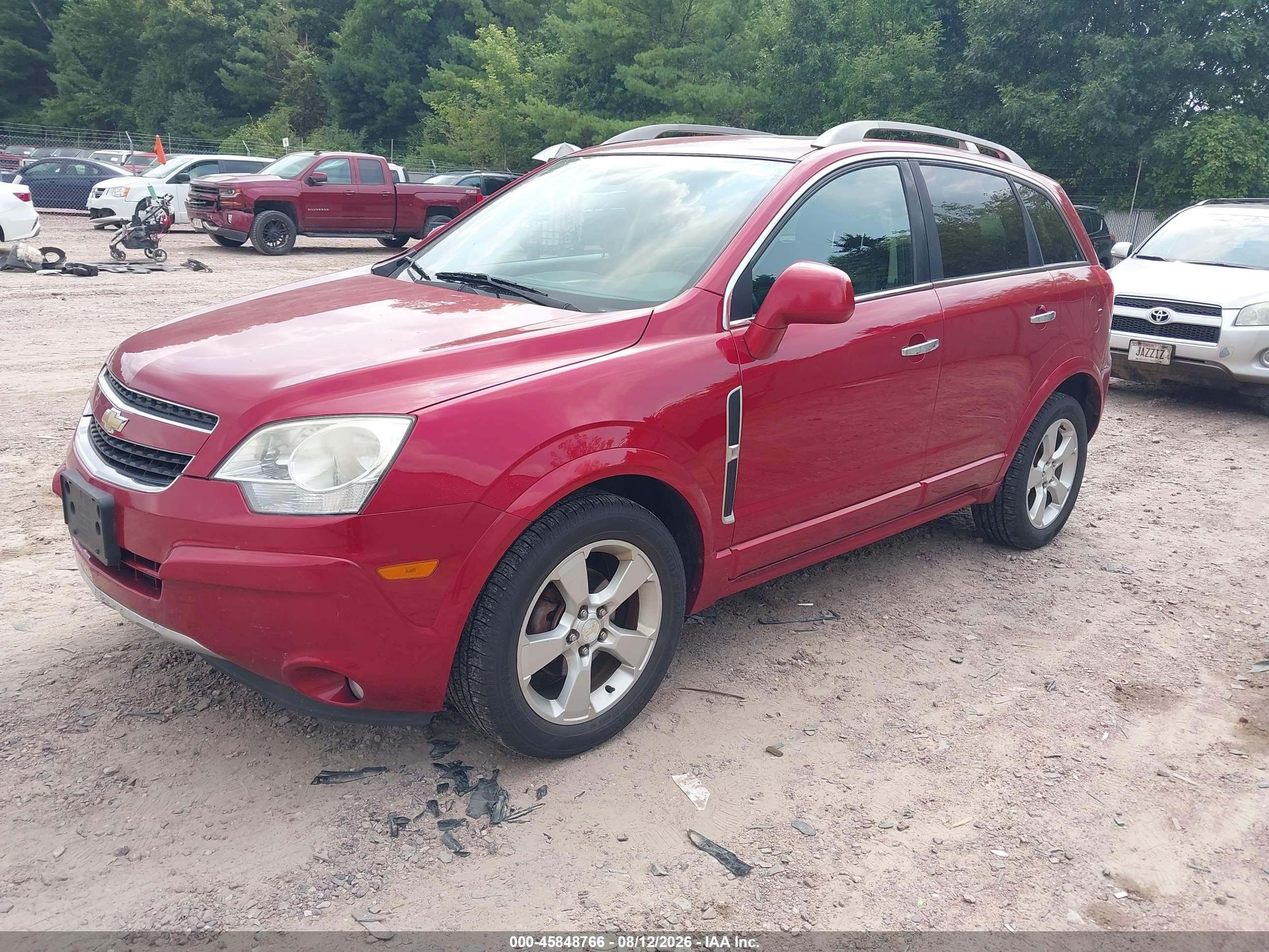 2014 Chevrolet Captiva Sport Fleet Ltz Красный vin: 3GNAL4EK9ES546395