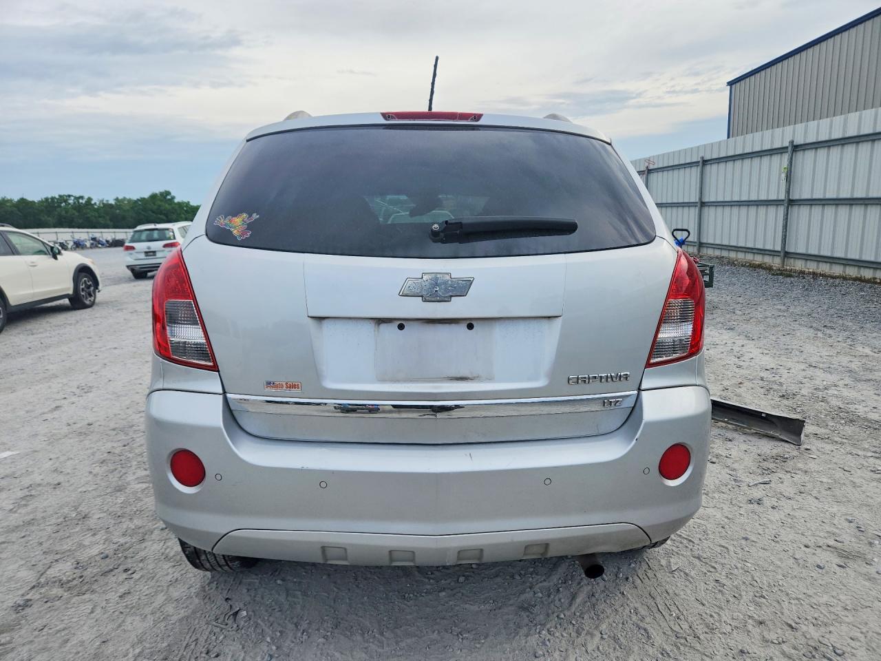 2014 Chevrolet Captiva Ltz Silver vin: 3GNAL4EK9ES559115