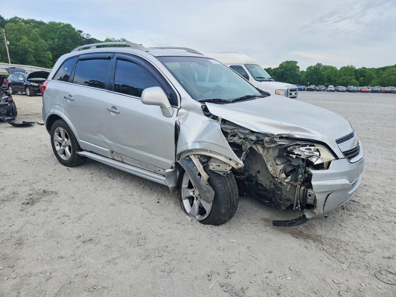 2014 Chevrolet Captiva Ltz Silver vin: 3GNAL4EK9ES559115