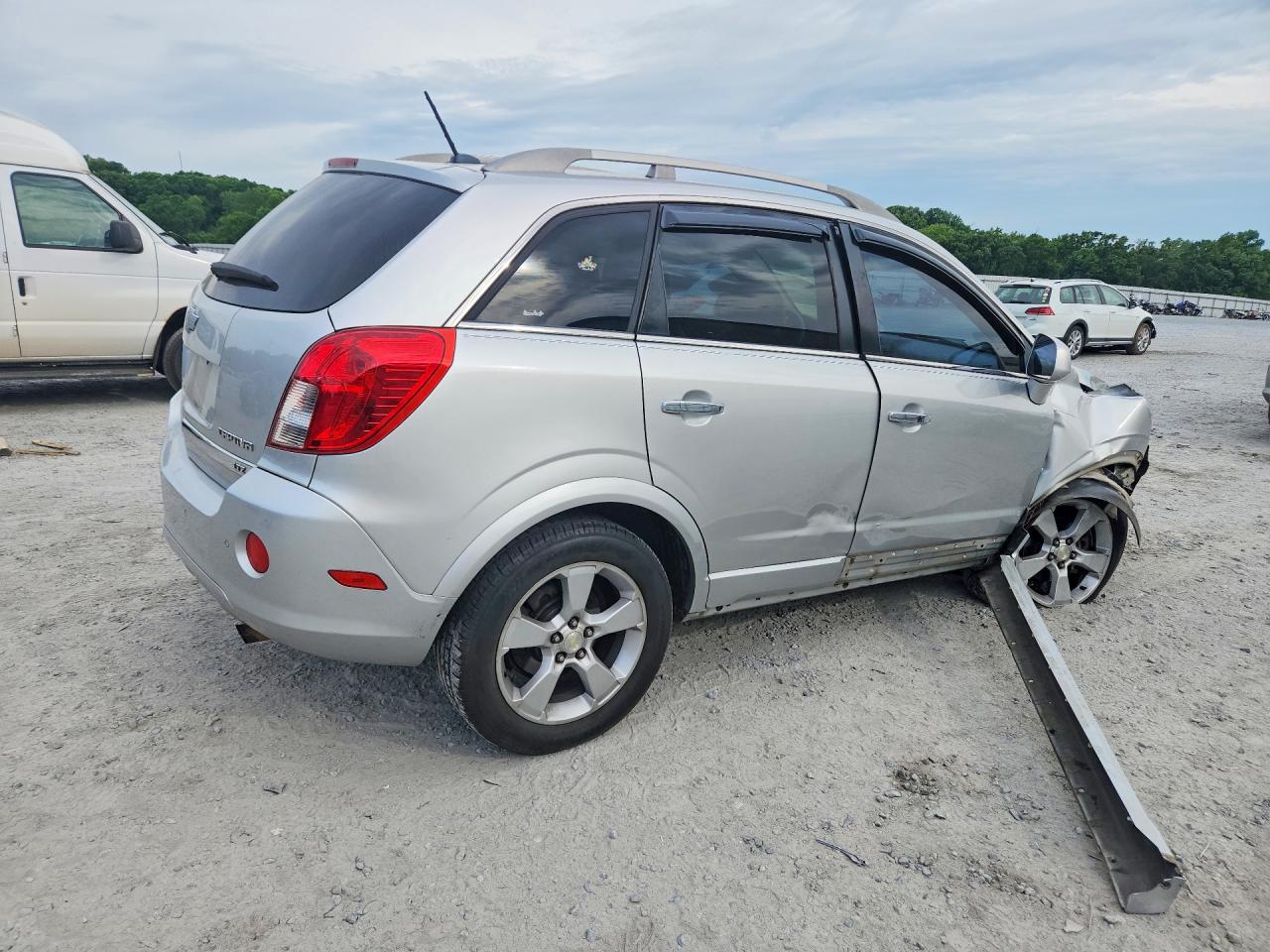 2014 Chevrolet Captiva Ltz Silver vin: 3GNAL4EK9ES559115