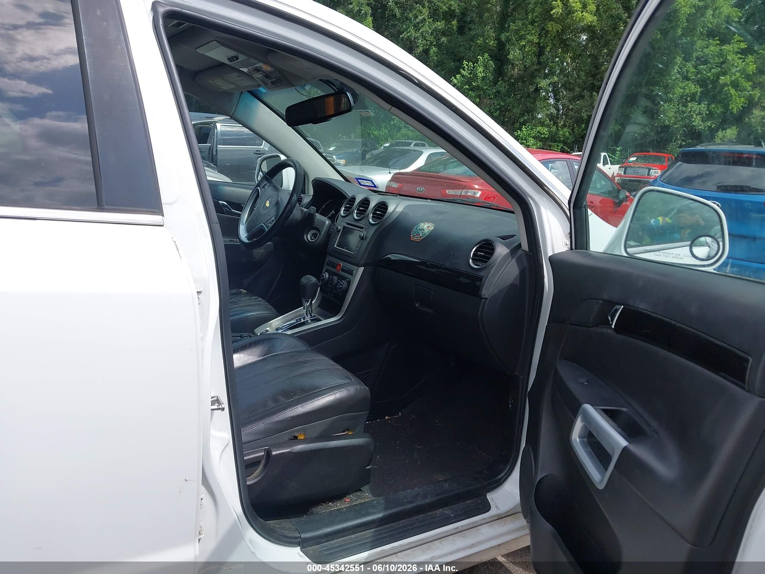 2014 Chevrolet Captiva Sport Ltz White vin: 3GNAL4EK9ES610693