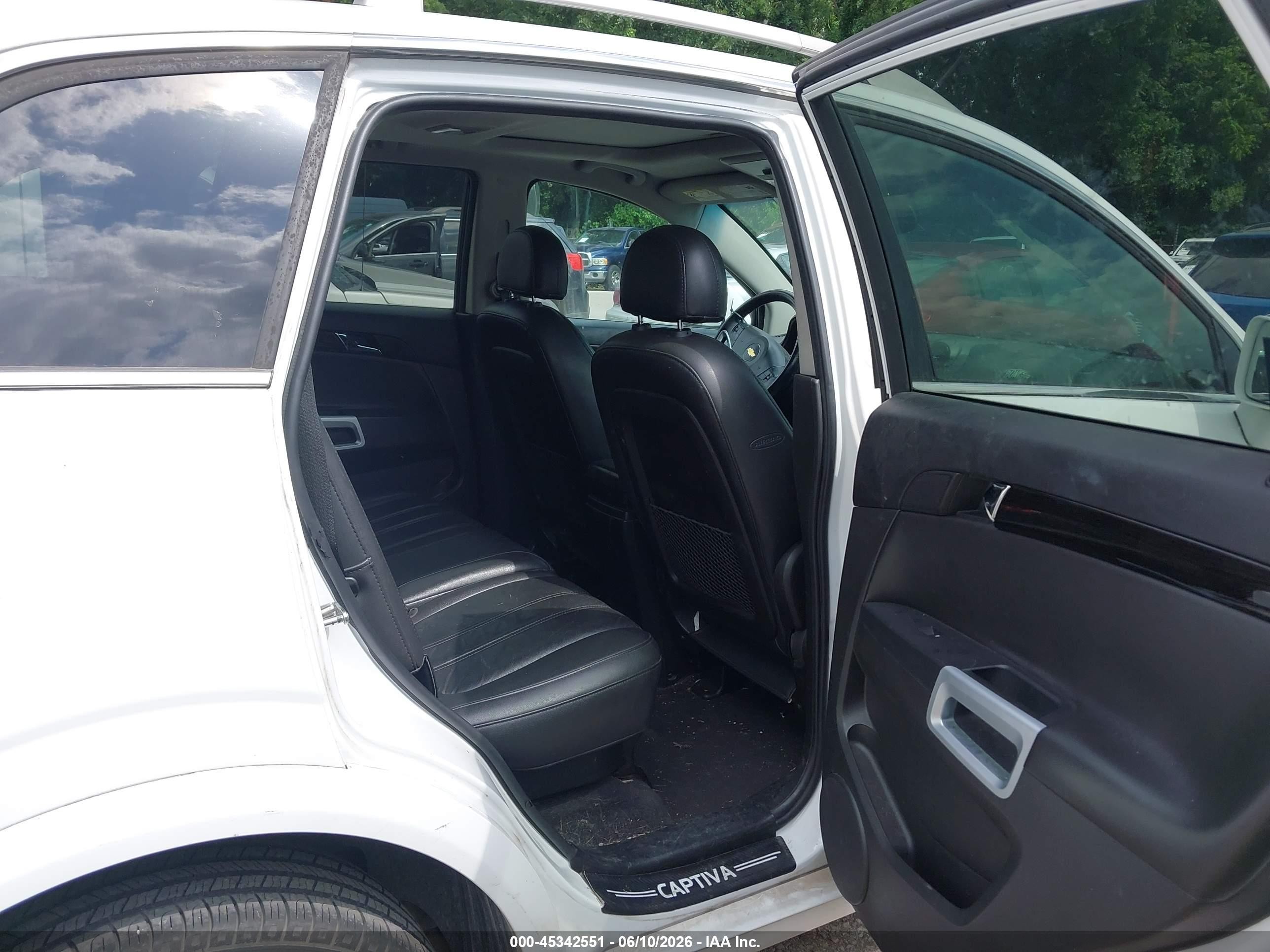 2014 Chevrolet Captiva Sport Ltz White vin: 3GNAL4EK9ES610693